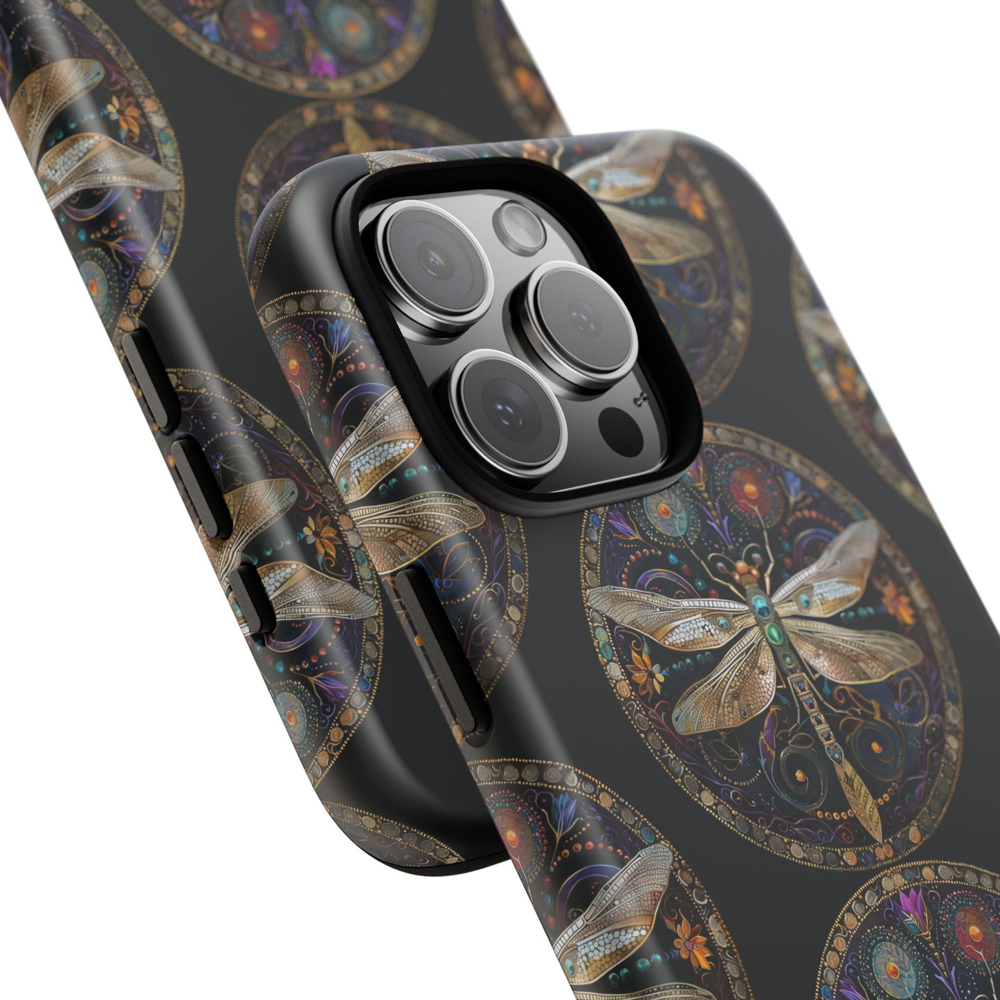 Dragonfly Phone Case, Tough Phone Cover, Artistic Cell Phone Accessory, Gift for Nature Lovers, Unique Phone Protector