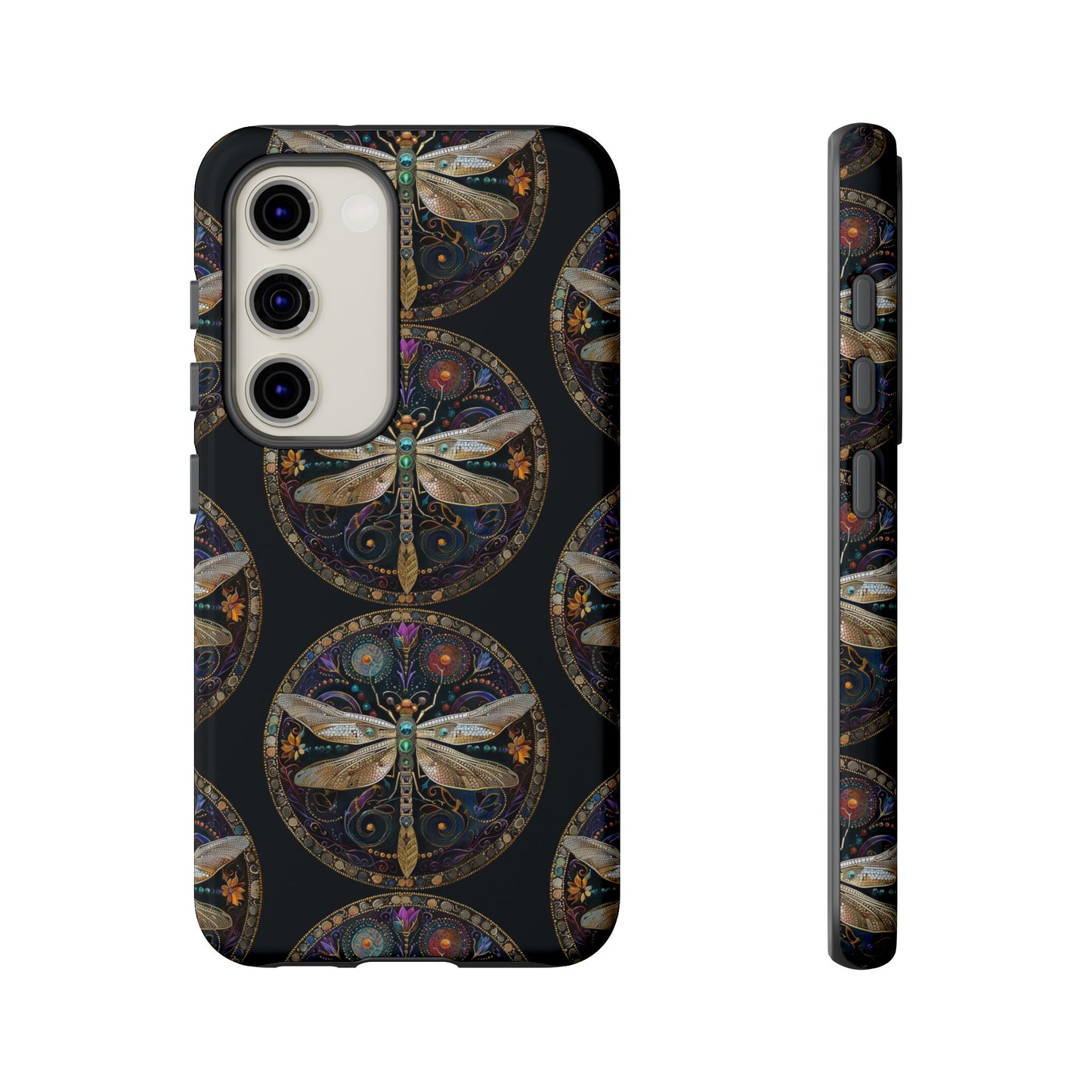 Dragonfly Phone Case, Tough Phone Cover, Artistic Cell Phone Accessory, Gift for Nature Lovers, Unique Phone Protector