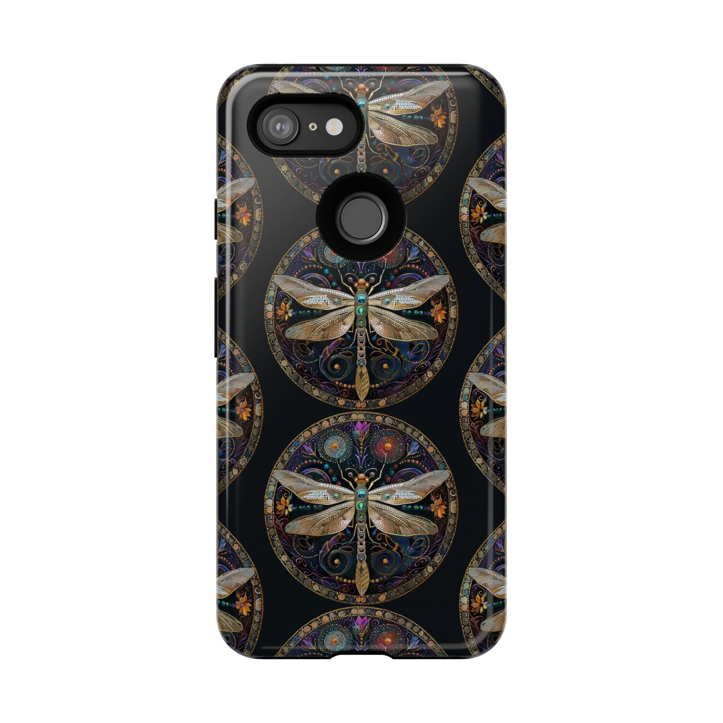 Dragonfly Phone Case, Tough Phone Cover, Artistic Cell Phone Accessory, Gift for Nature Lovers, Unique Phone Protector