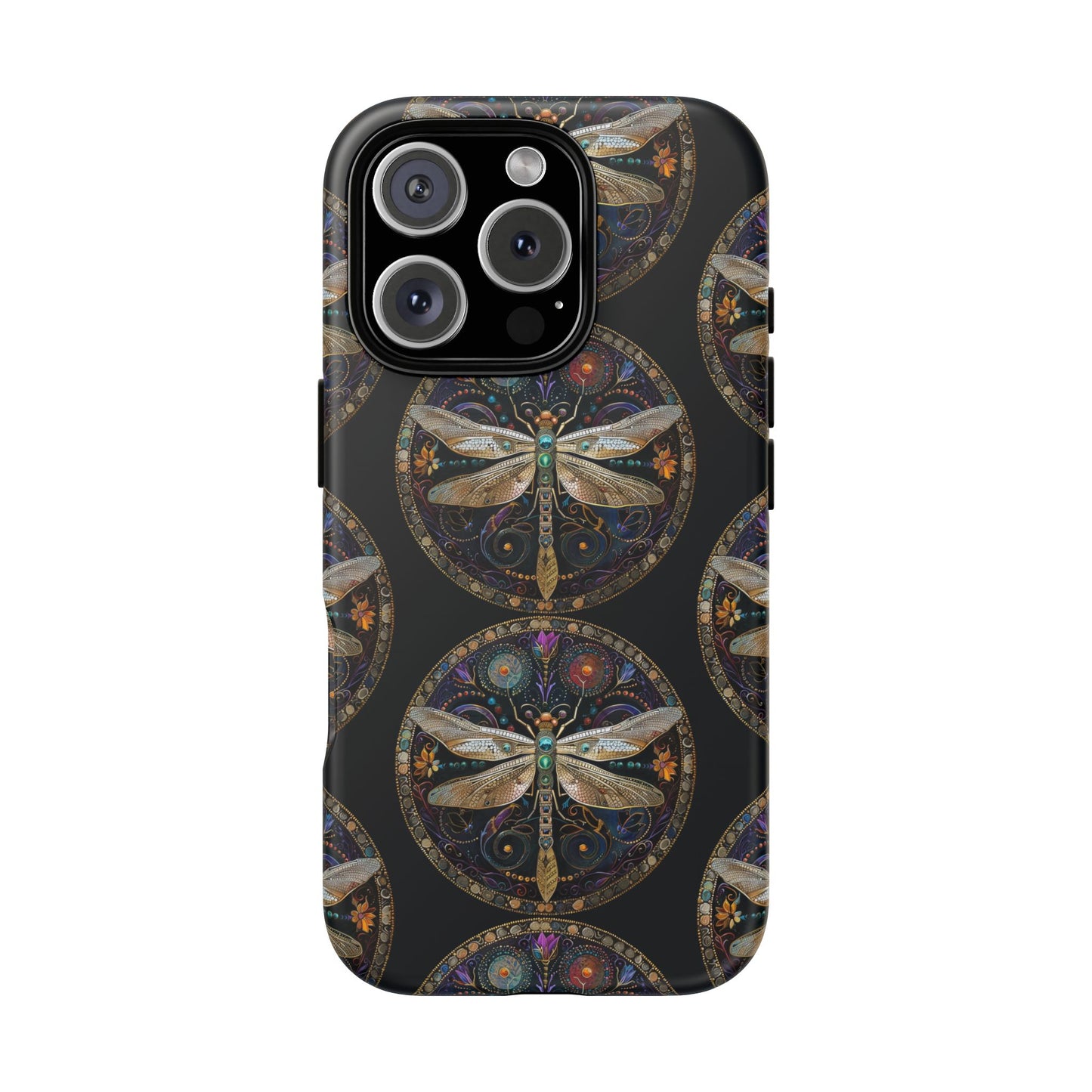 Dragonfly Phone Case, Tough Phone Cover, Artistic Cell Phone Accessory, Gift for Nature Lovers, Unique Phone Protector