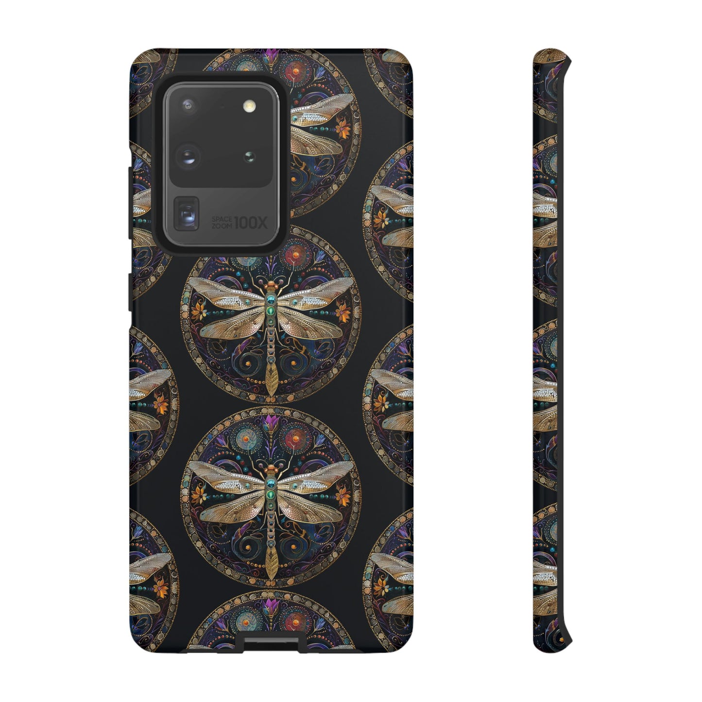 Dragonfly Phone Case, Tough Phone Cover, Artistic Cell Phone Accessory, Gift for Nature Lovers, Unique Phone Protector