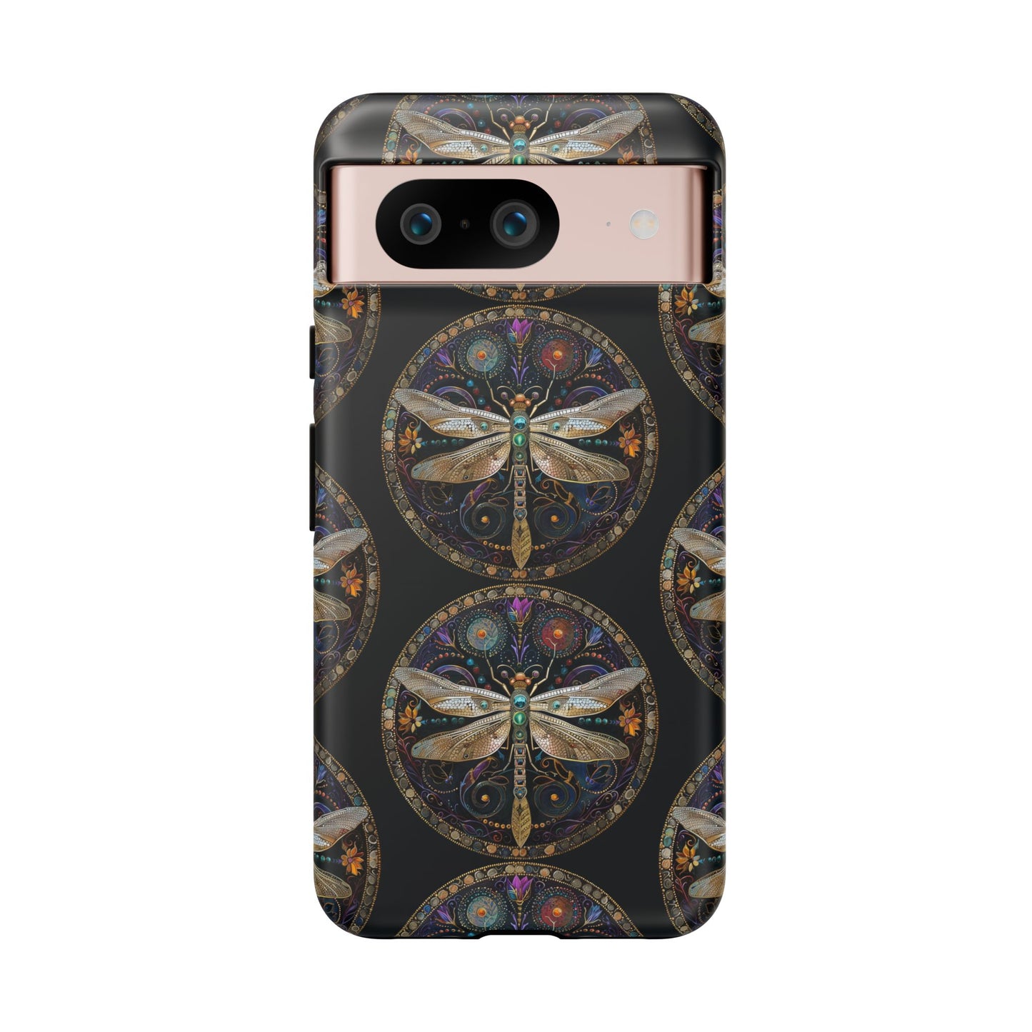 Dragonfly Phone Case, Tough Phone Cover, Artistic Cell Phone Accessory, Gift for Nature Lovers, Unique Phone Protector