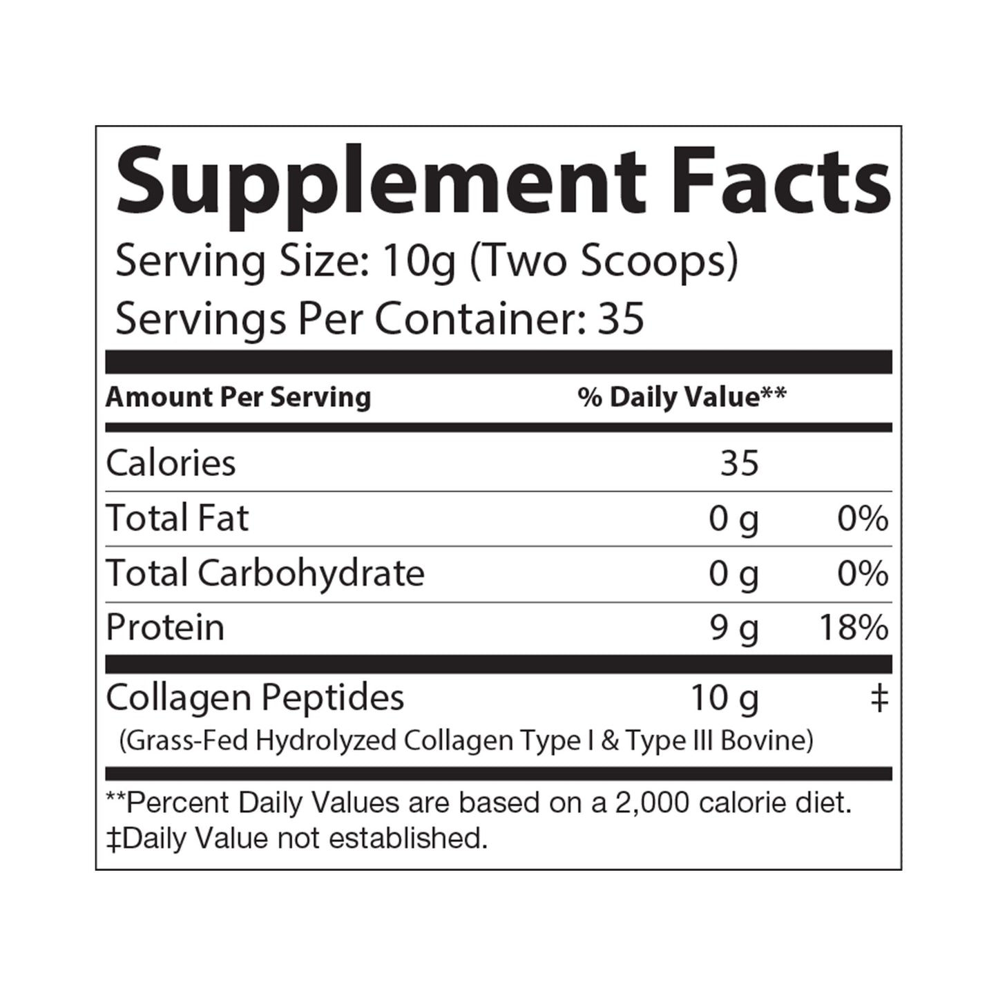 Collagen Peptides Type I & III Supplement (350g, 12.3oz) Year of The Fire Horse Illustration