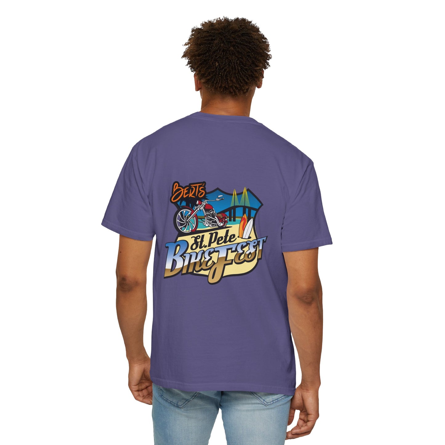 St Pete FL Bike Fest Vintage-Style Unisex T-Shirt | Beach Vibes | Retro Apparel | Gift for Beach Lovers | Summer Fashion | Graphic Tee
