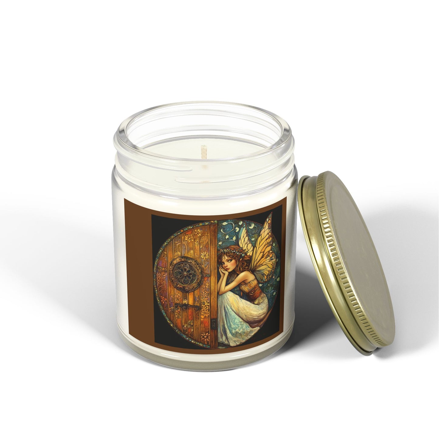 Fairy Door Scented Candle | Enchanted Home Decor, Relaxation Gift, Aromatherapy Candle, Magical Room Accent, Cozy Ambience