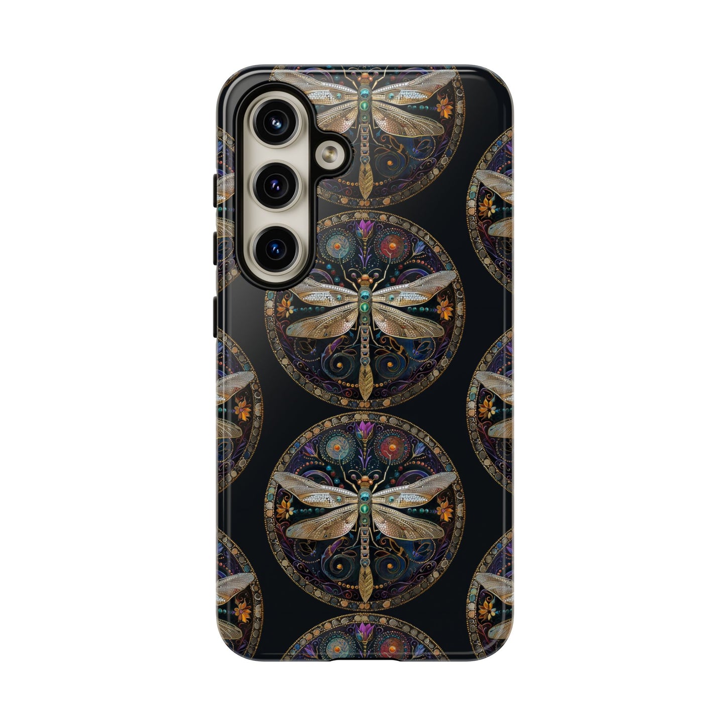Dragonfly Phone Case, Tough Phone Cover, Artistic Cell Phone Accessory, Gift for Nature Lovers, Unique Phone Protector