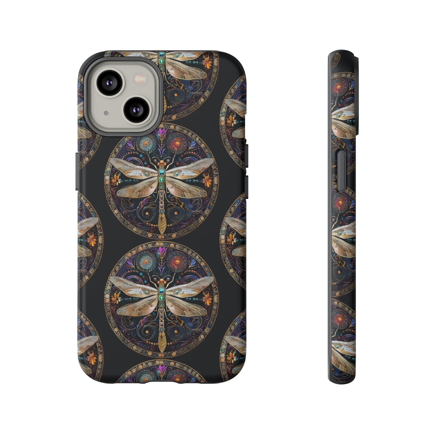 Dragonfly Phone Case, Tough Phone Cover, Artistic Cell Phone Accessory, Gift for Nature Lovers, Unique Phone Protector