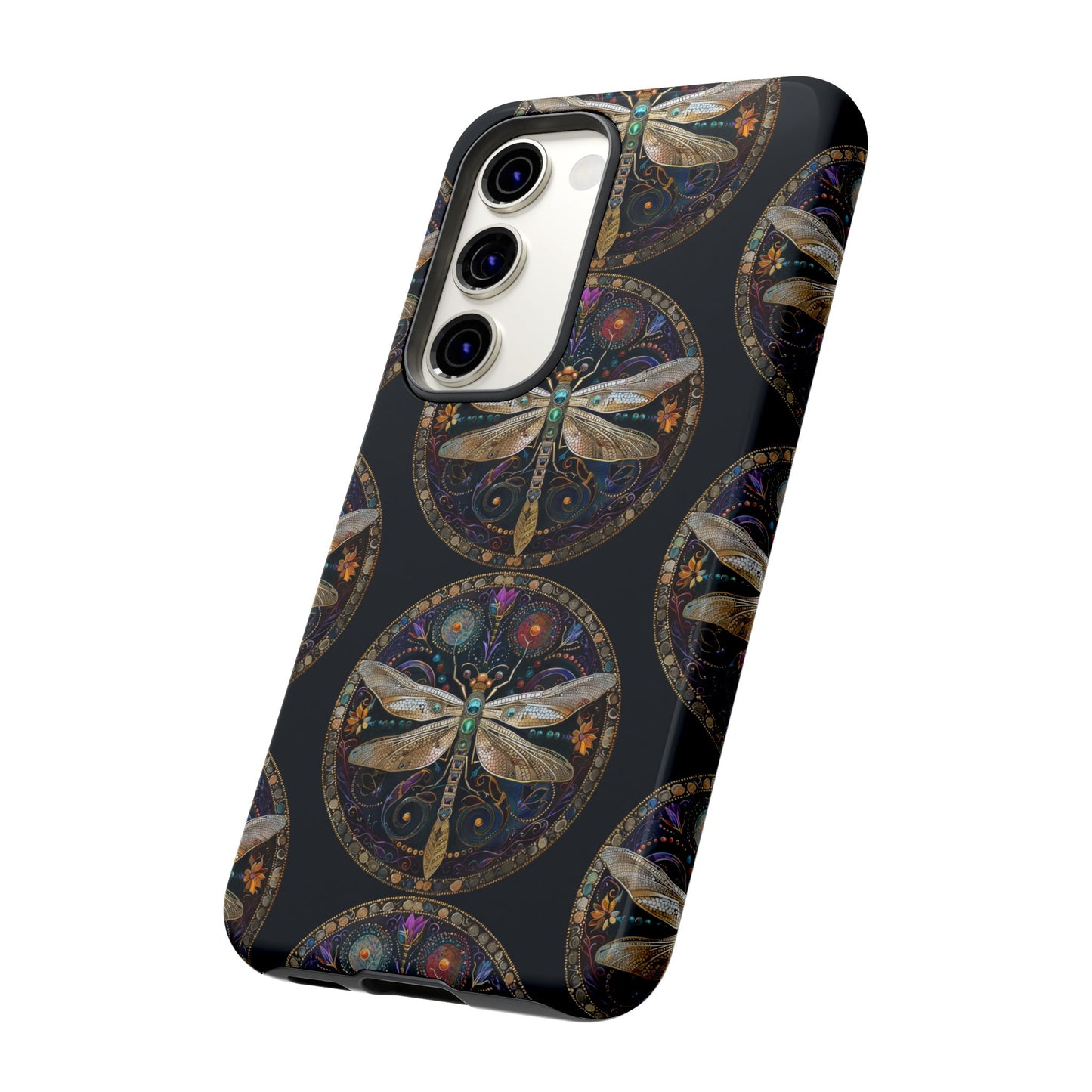 Dragonfly Phone Case, Tough Phone Cover, Artistic Cell Phone Accessory, Gift for Nature Lovers, Unique Phone Protector
