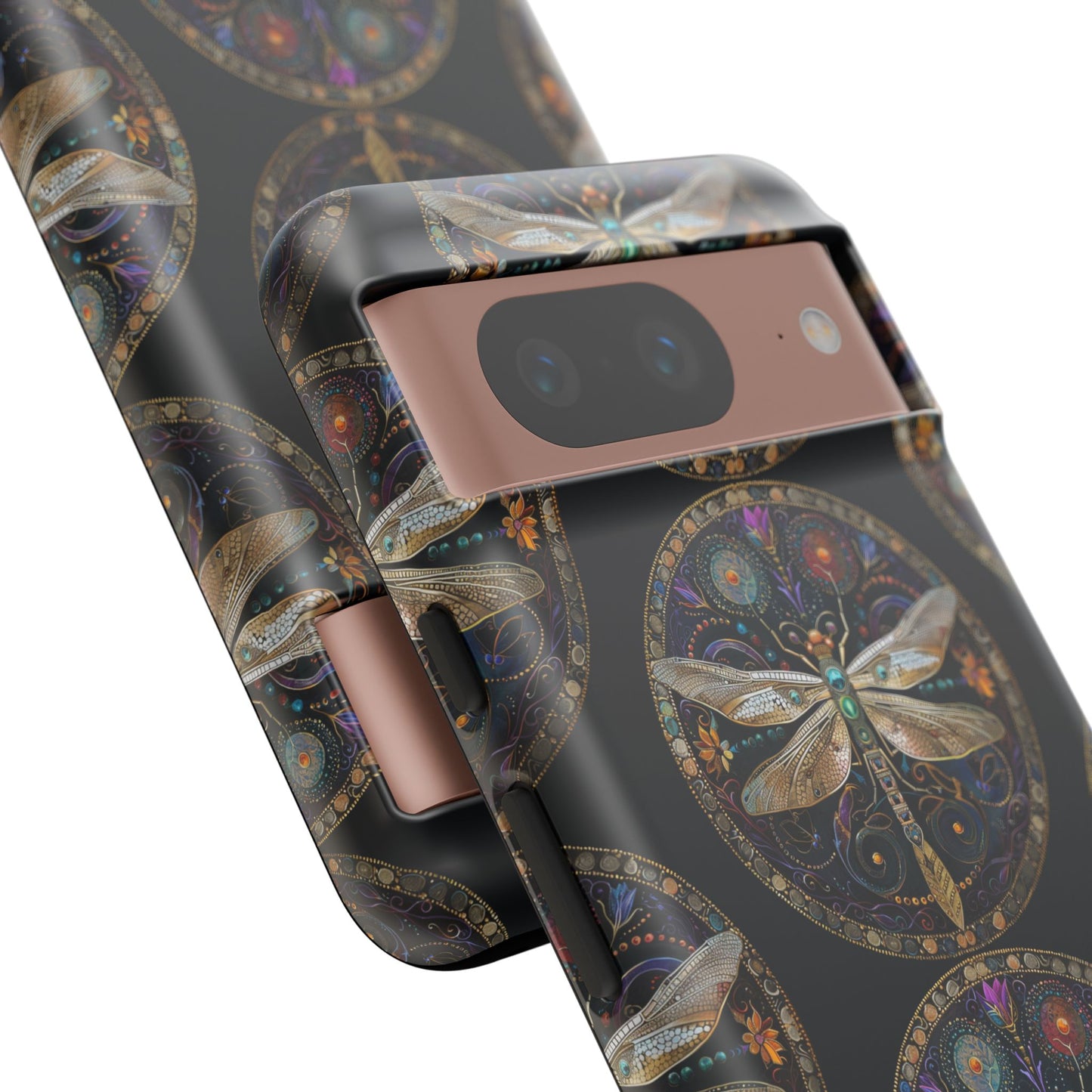 Dragonfly Phone Case, Tough Phone Cover, Artistic Cell Phone Accessory, Gift for Nature Lovers, Unique Phone Protector