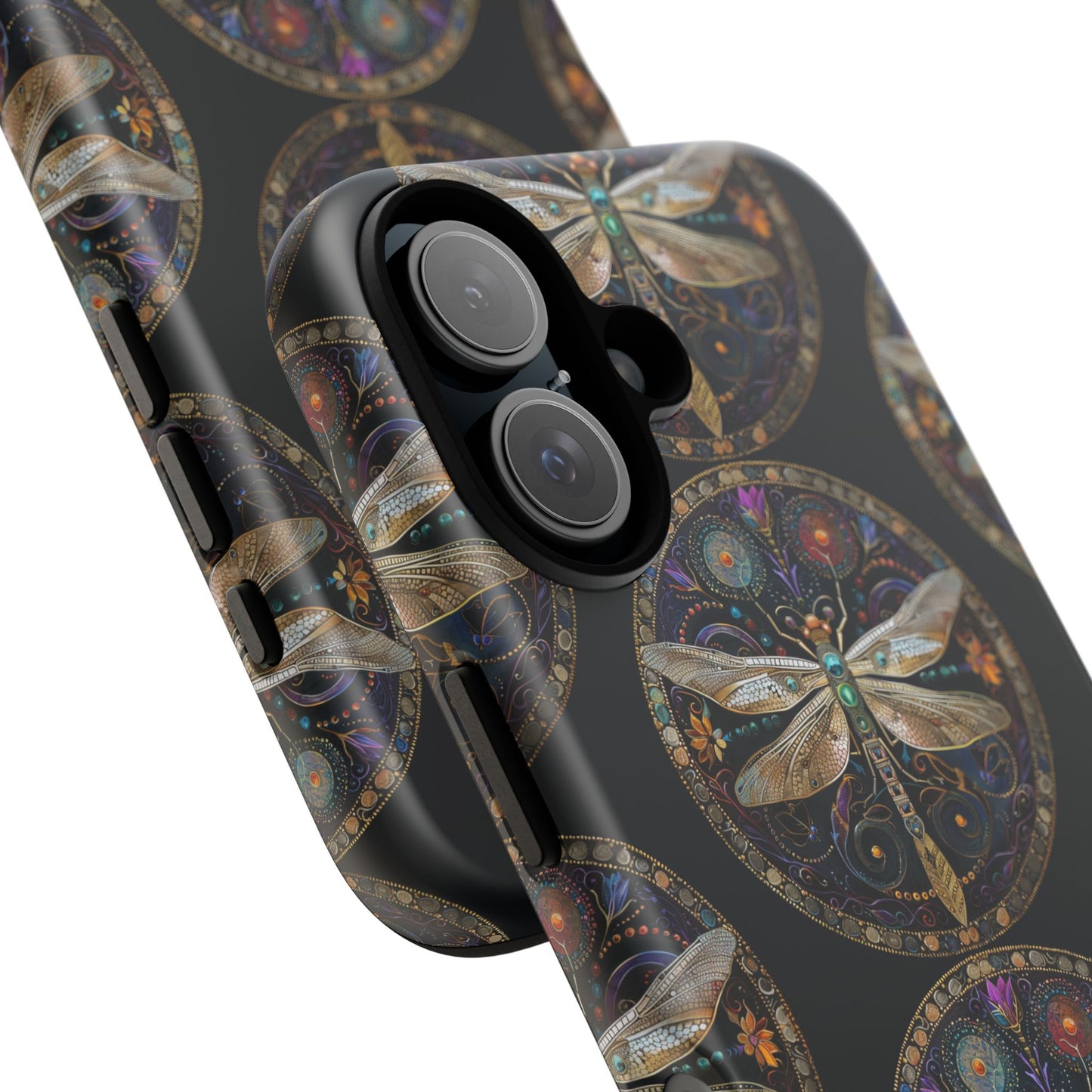 Dragonfly Phone Case, Tough Phone Cover, Artistic Cell Phone Accessory, Gift for Nature Lovers, Unique Phone Protector