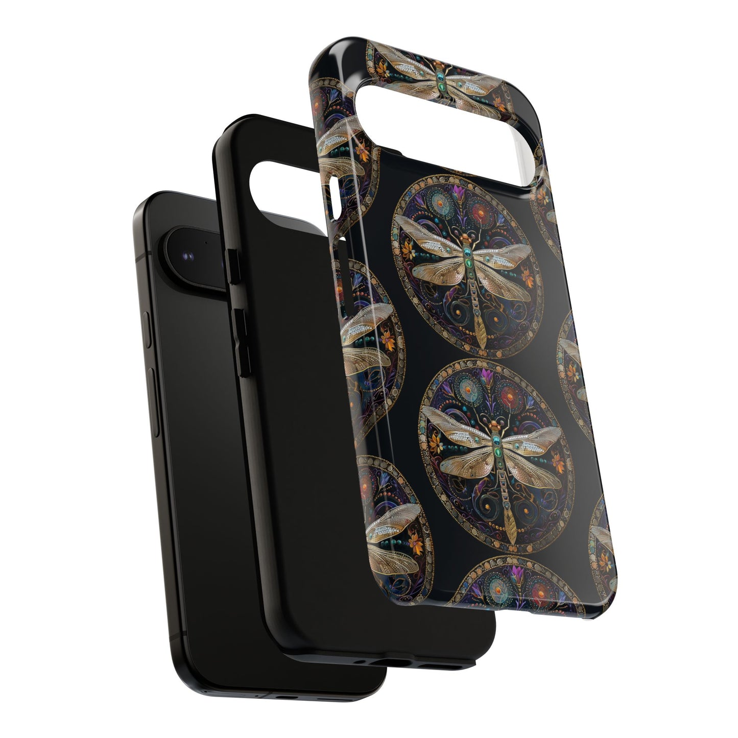 Dragonfly Phone Case, Tough Phone Cover, Artistic Cell Phone Accessory, Gift for Nature Lovers, Unique Phone Protector