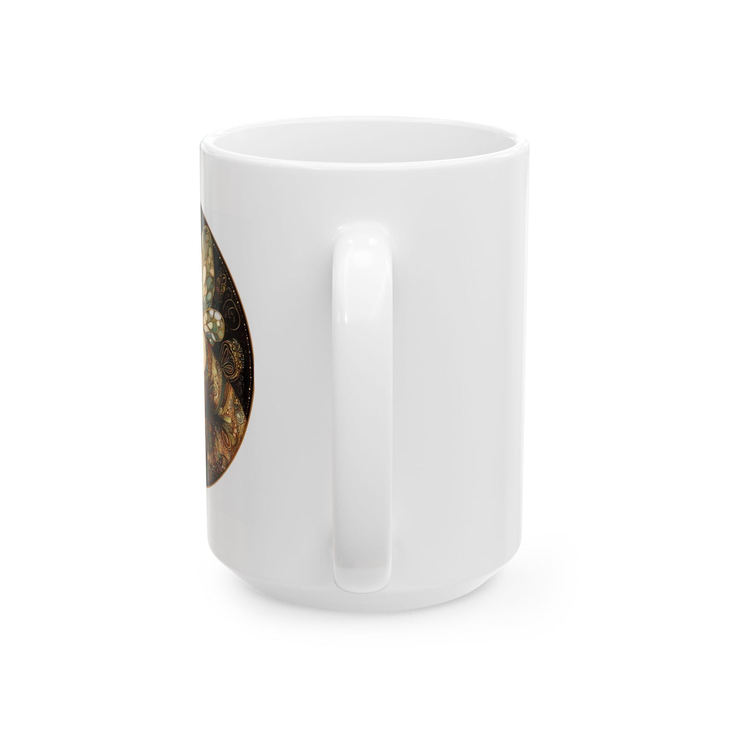 Tea Time Fairy Collection, "Black Tea" , Elegant Tea Cup, Astrology Decor, Cozy Home Drinkware, Unique Birthday Present
