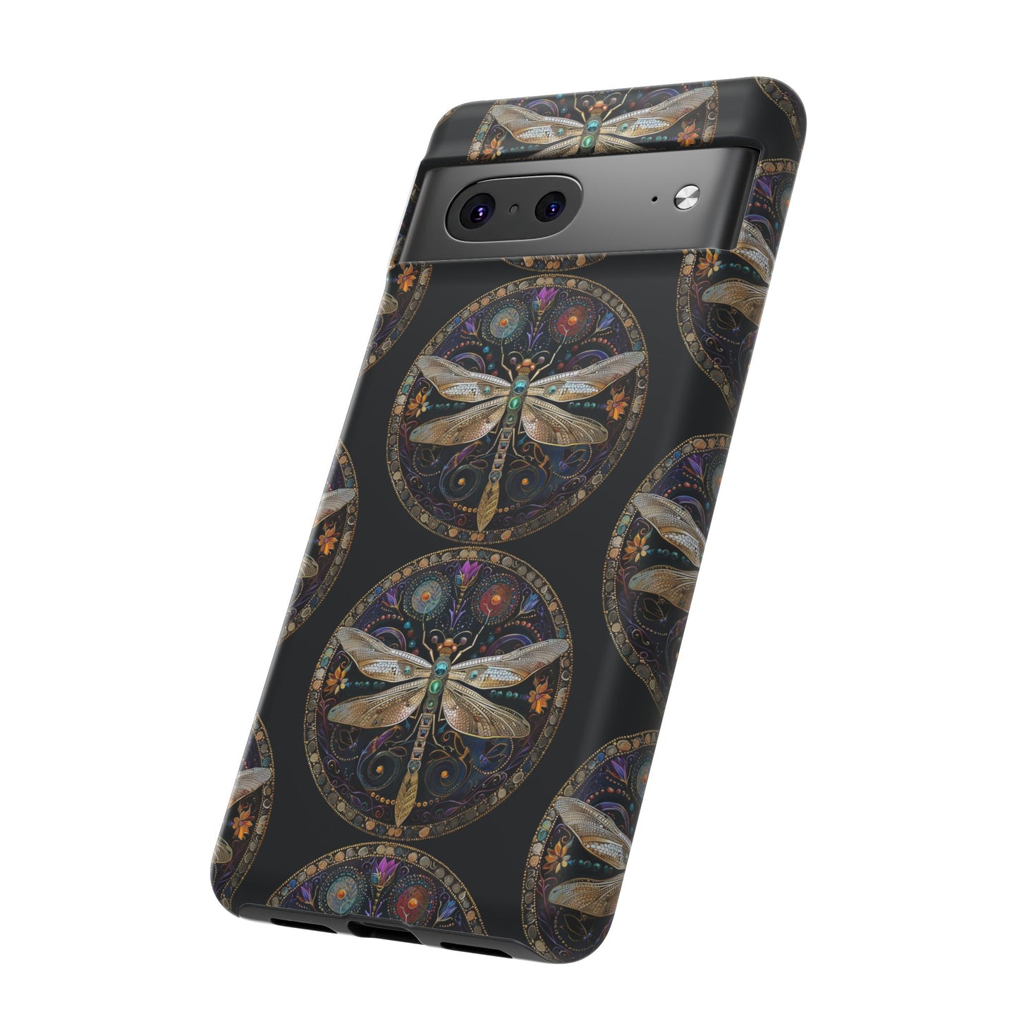 Dragonfly Phone Case, Tough Phone Cover, Artistic Cell Phone Accessory, Gift for Nature Lovers, Unique Phone Protector
