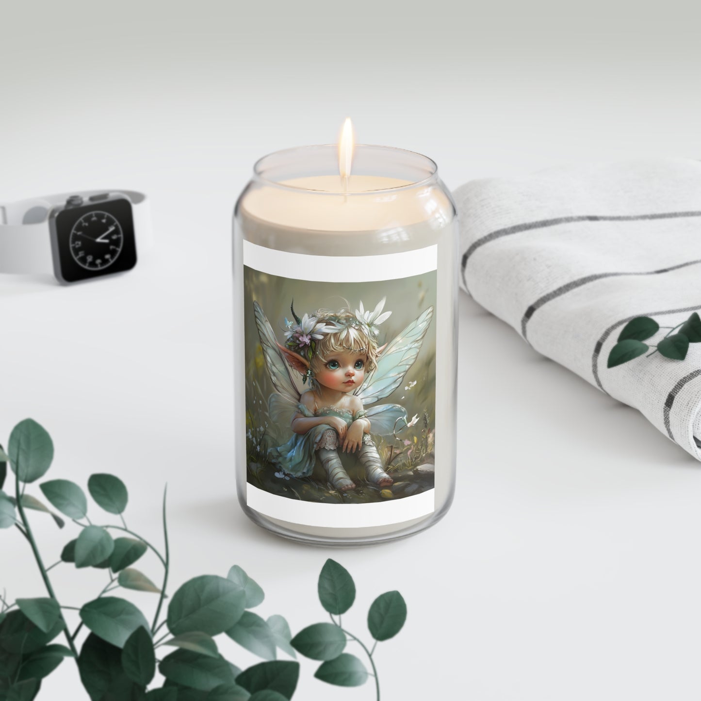 Baby Fairy Scented Soy Candle, Magical Home Décor, Gift for Her, Relaxing Aromatherapy, Childlike Charm, Birthday or Holiday
