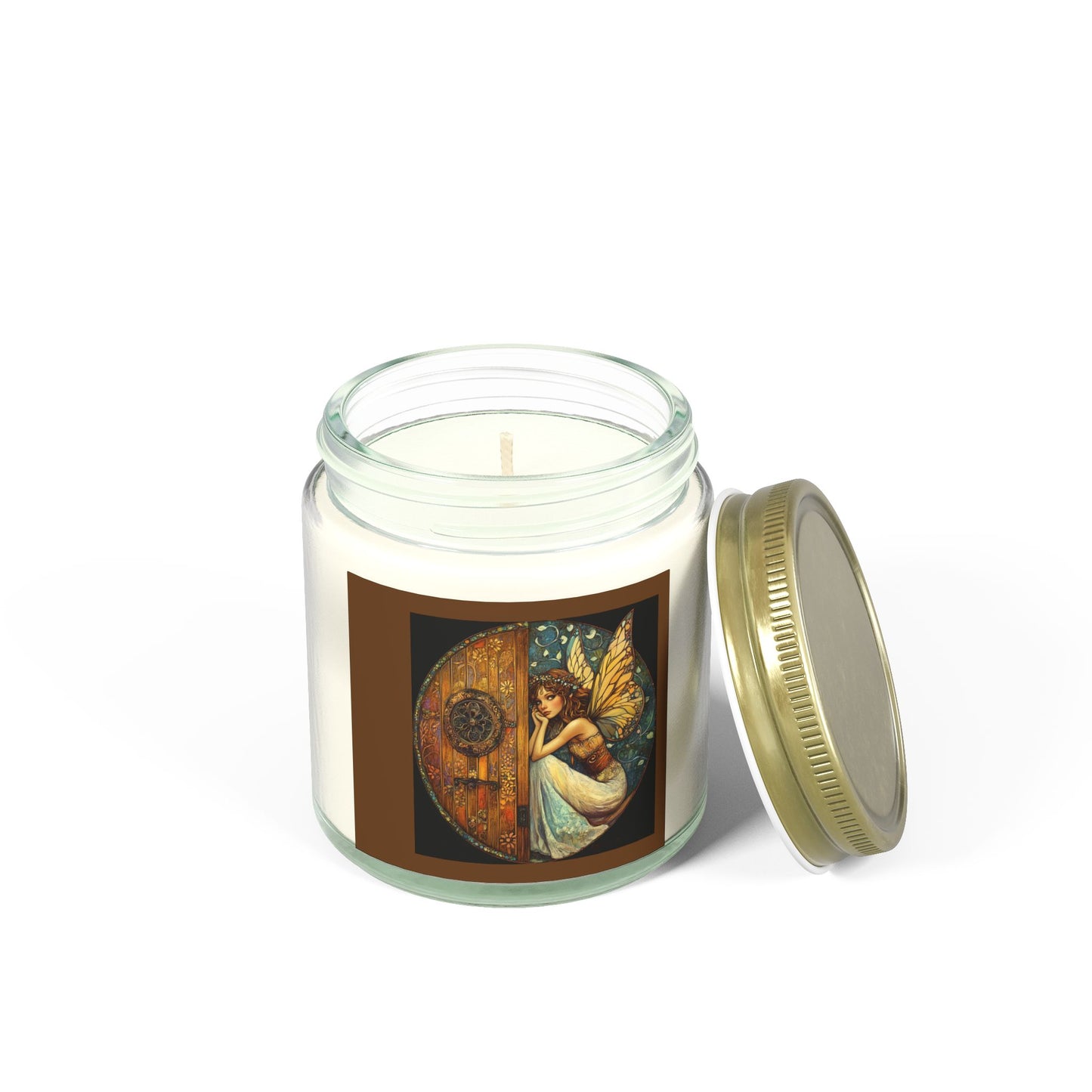 Fairy Door Scented Candle | Enchanted Home Decor, Relaxation Gift, Aromatherapy Candle, Magical Room Accent, Cozy Ambience