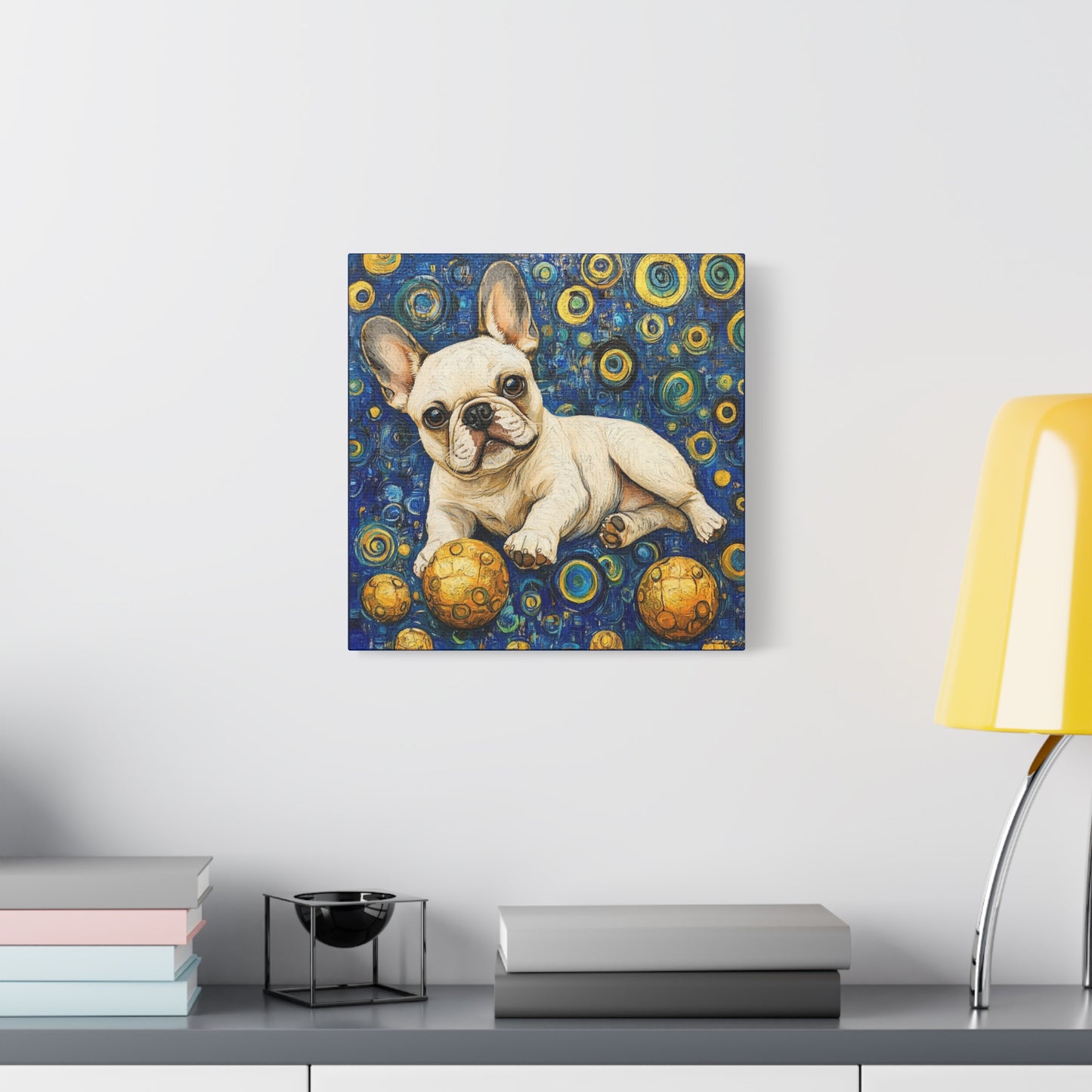 French Bulldog Matte Canvas, Stretched, Bodhi Pets