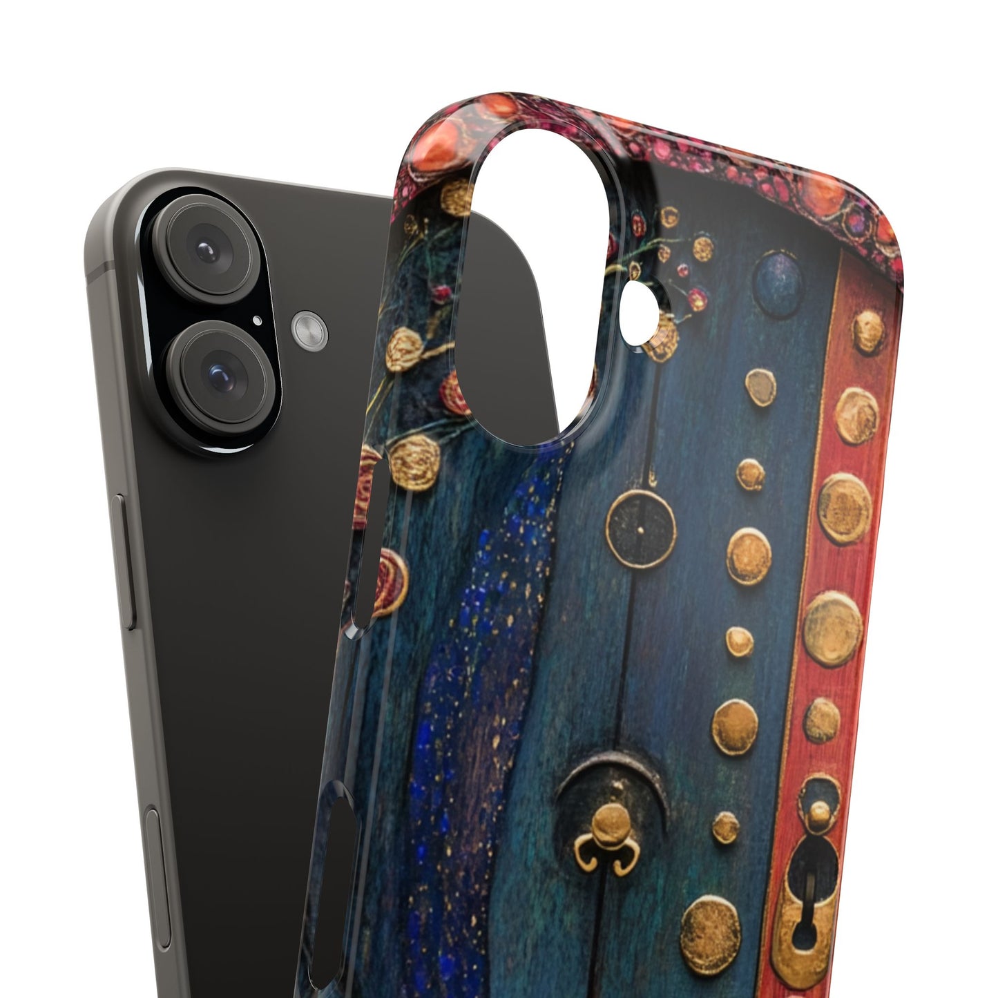 Fairy Door Artistic Slim Phone Cases, Unique Phone Cover, Gift for Art Lovers, Decorative Case, Phone Accessory