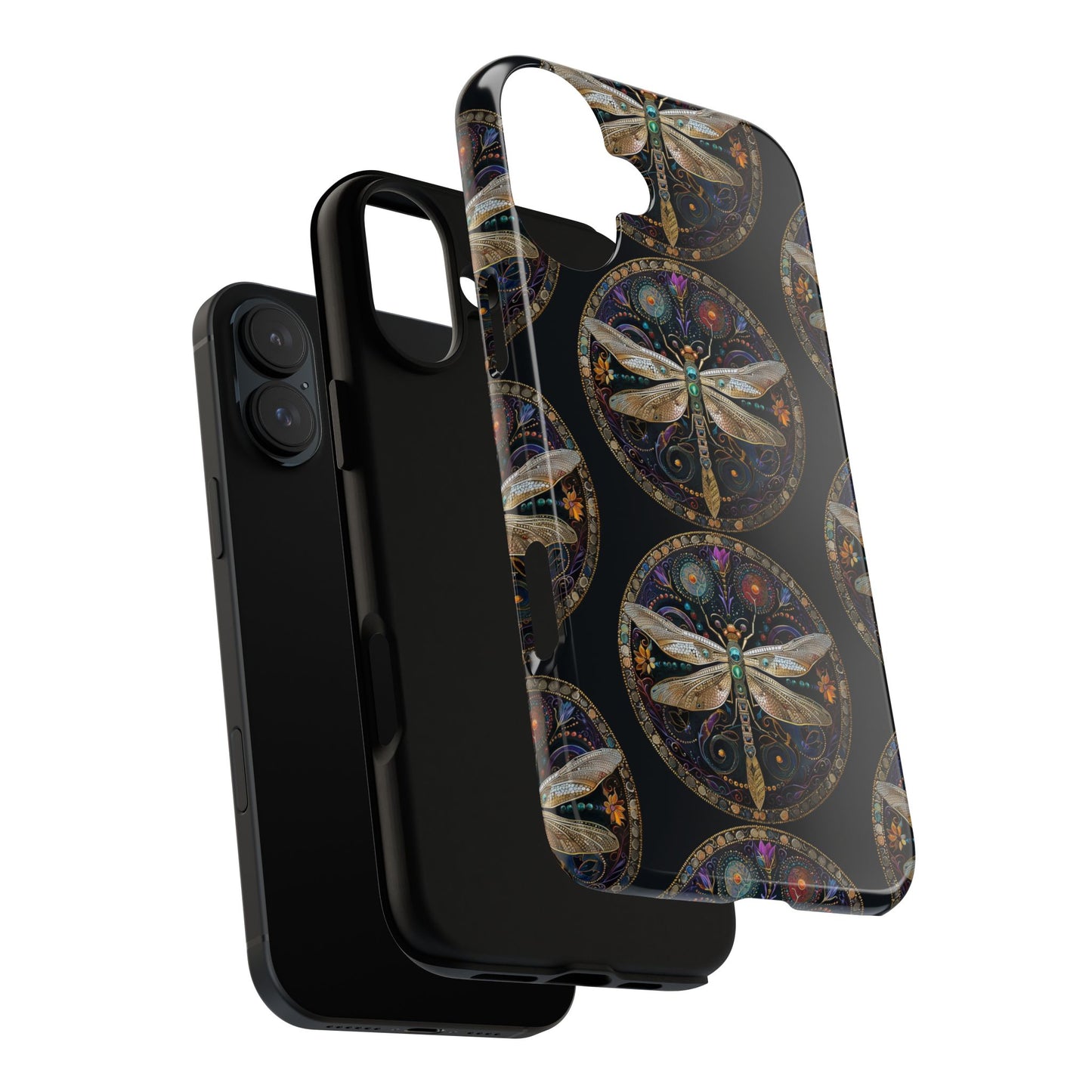 Dragonfly Phone Case, Tough Phone Cover, Artistic Cell Phone Accessory, Gift for Nature Lovers, Unique Phone Protector
