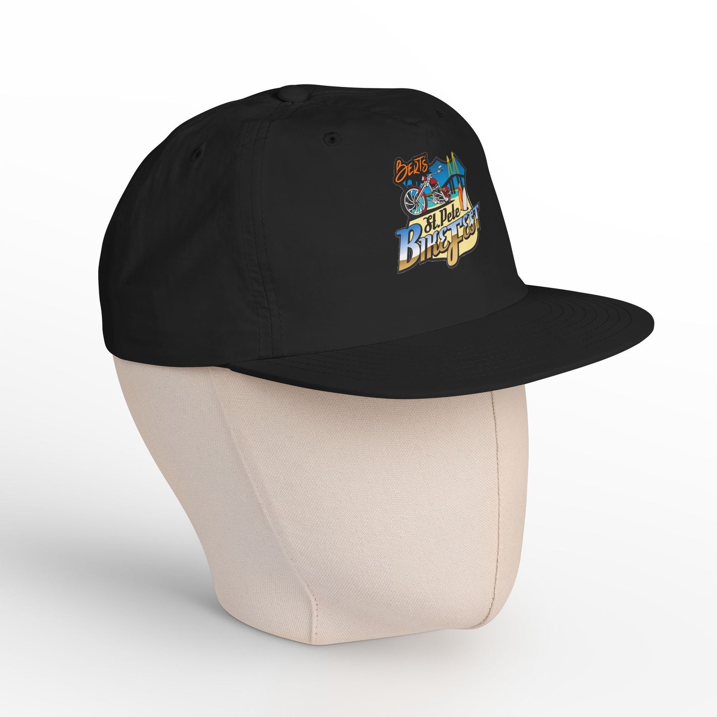 St Pete Fl Bike Fest Surf Cap for Beach Lovers | Adjustable Sun Hat | Summer Vacation Essential, Surfing Gift, Beach Party Gear, Relaxed Style, Outdoor Adventure