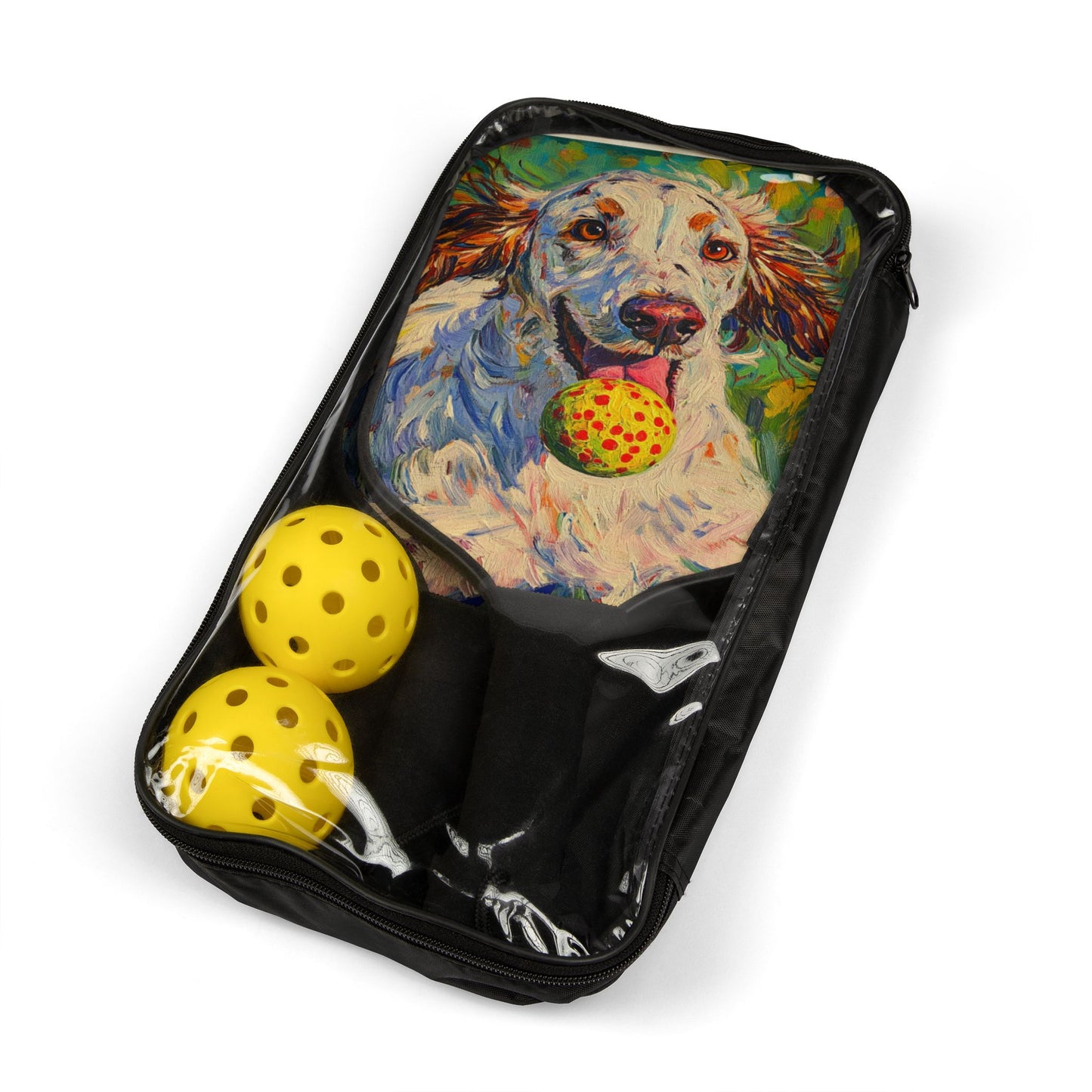 Irish Red Setter Pickleball Paddle Set with Dog Design, Bodhi Pets