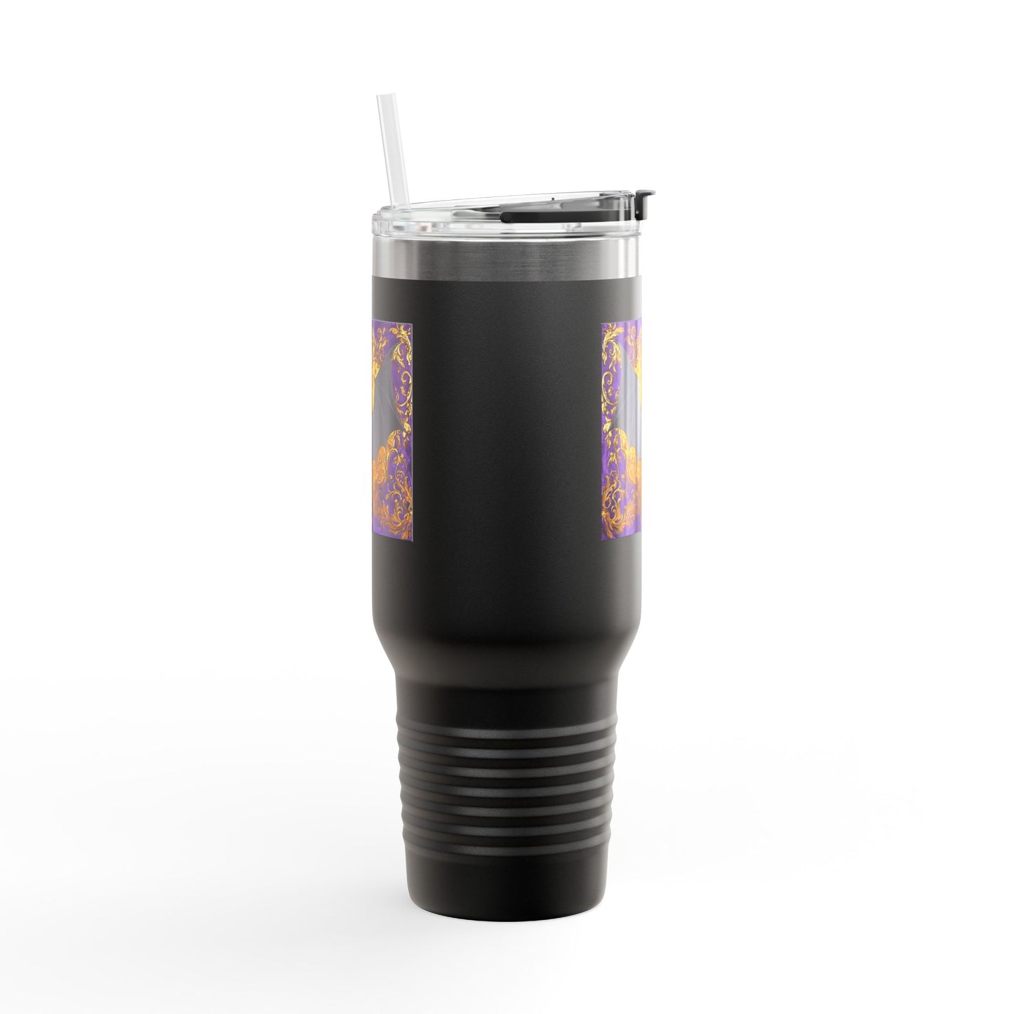 Spooky Bat Insulated Travel Mug | 40oz Halloween Coffee Cup, Bat Design, Perfect for Fall, Gifts for Friends, Unique Travel Mug