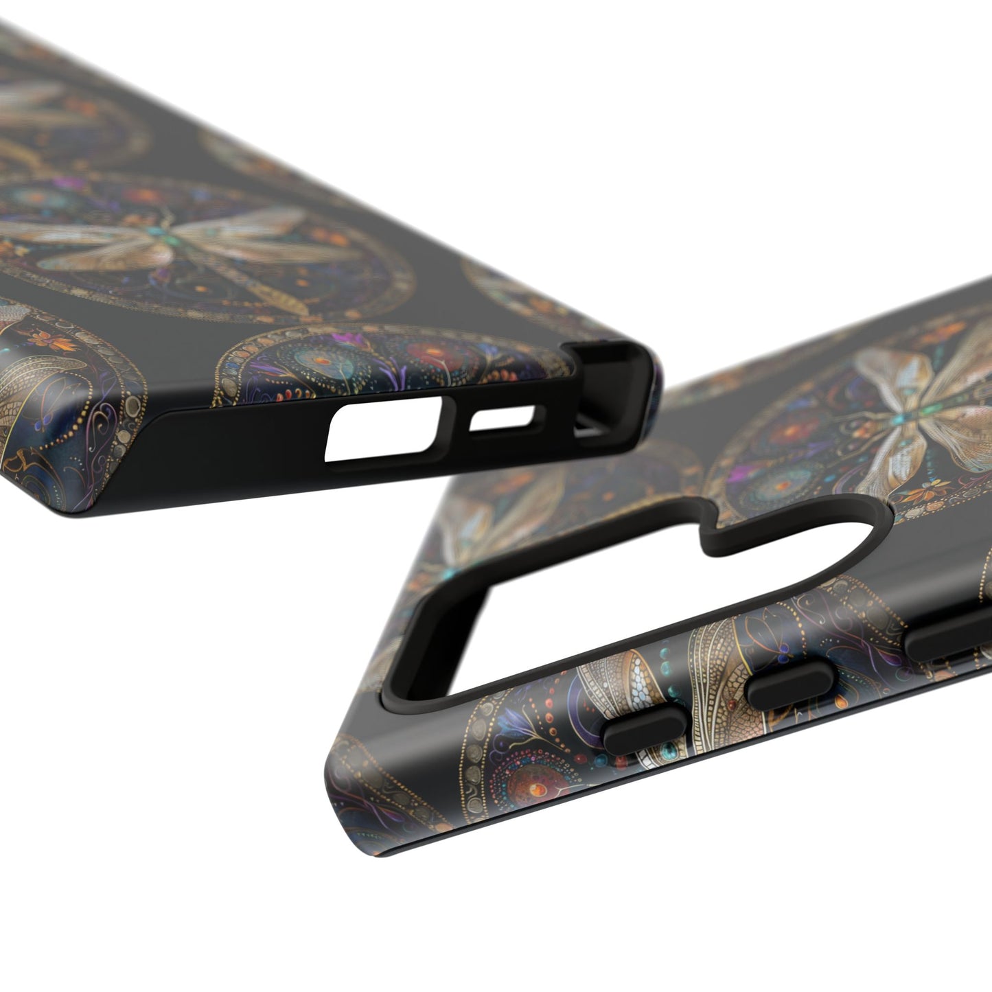 Dragonfly Phone Case, Tough Phone Cover, Artistic Cell Phone Accessory, Gift for Nature Lovers, Unique Phone Protector