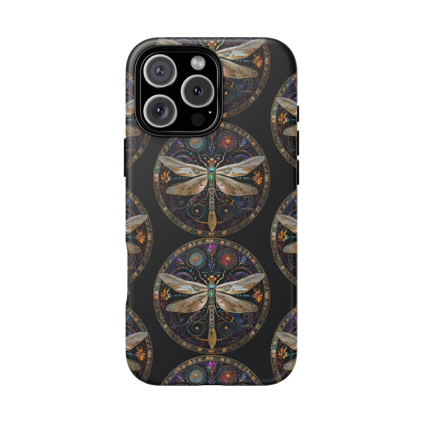 Dragonfly Phone Case, Tough Phone Cover, Artistic Cell Phone Accessory, Gift for Nature Lovers, Unique Phone Protector