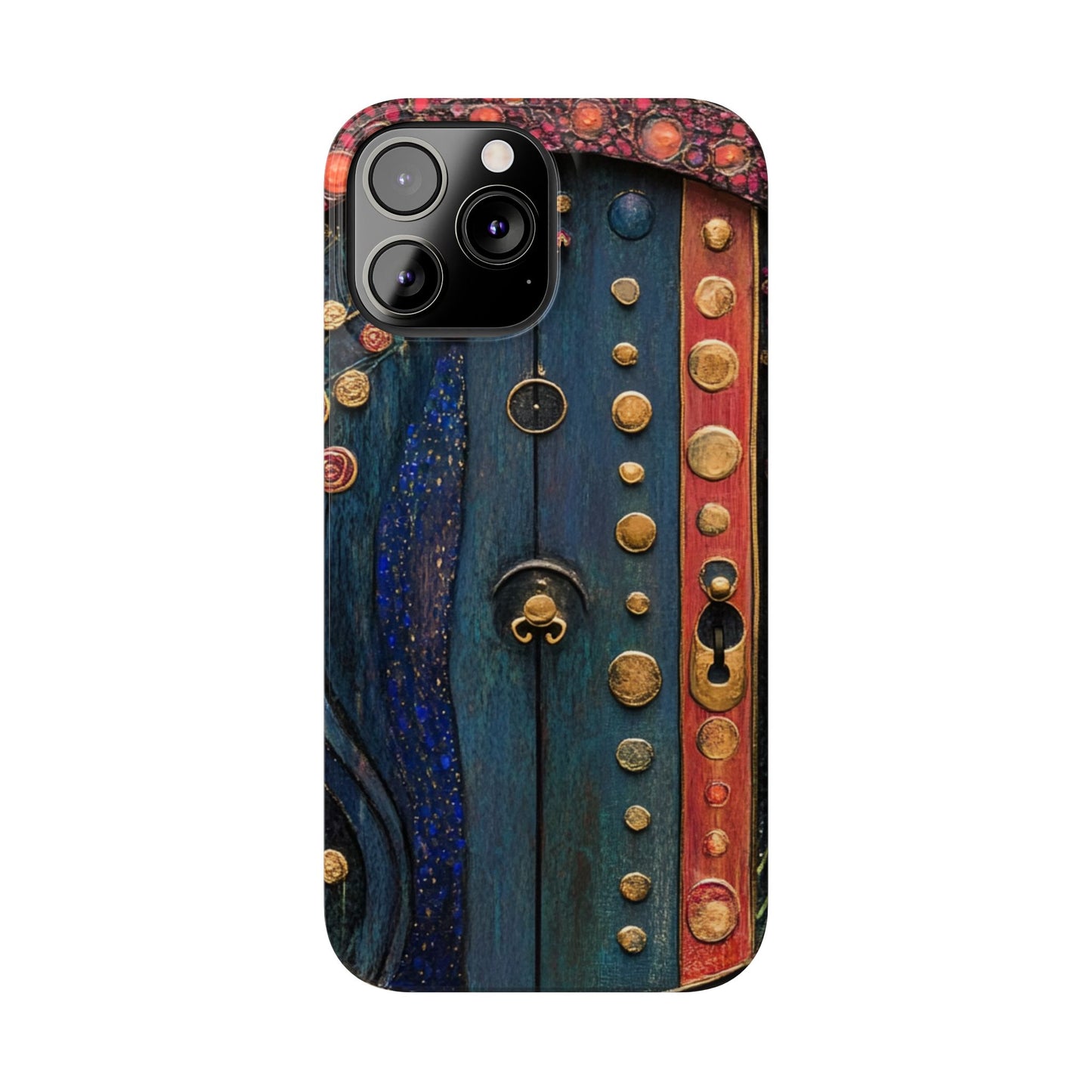 Fairy Door Artistic Slim Phone Cases, Unique Phone Cover, Gift for Art Lovers, Decorative Case, Phone Accessory