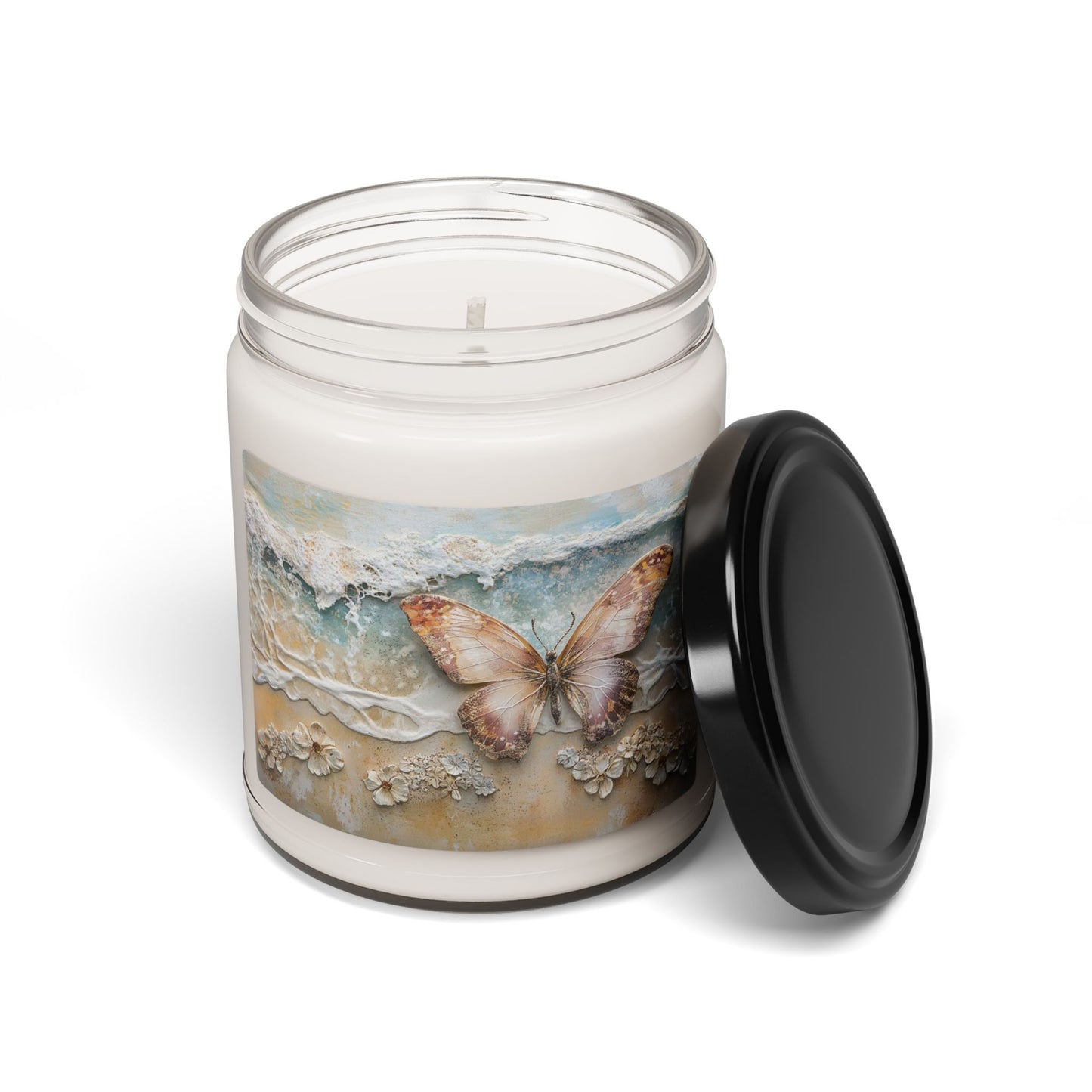 Butterfly Breeze Scented Soy Candle | Relaxing Home Decor, Gift for Her, Aromatherapy, Eco-Friendly, Wedding Favors