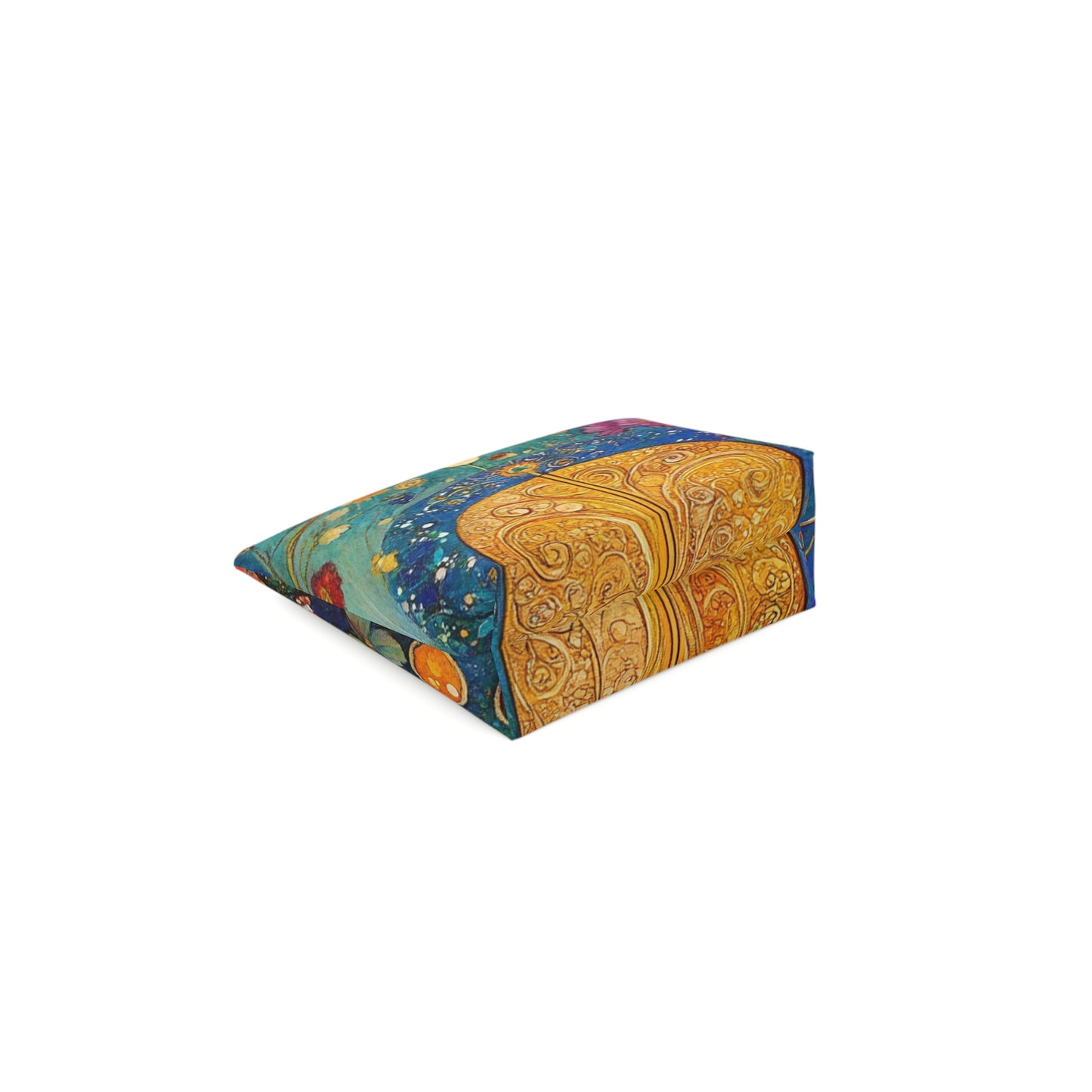 Colorful Floral Cosmetic Bag, Makeup Pouch, Travel Organizer, Gift for Her, Boho Style