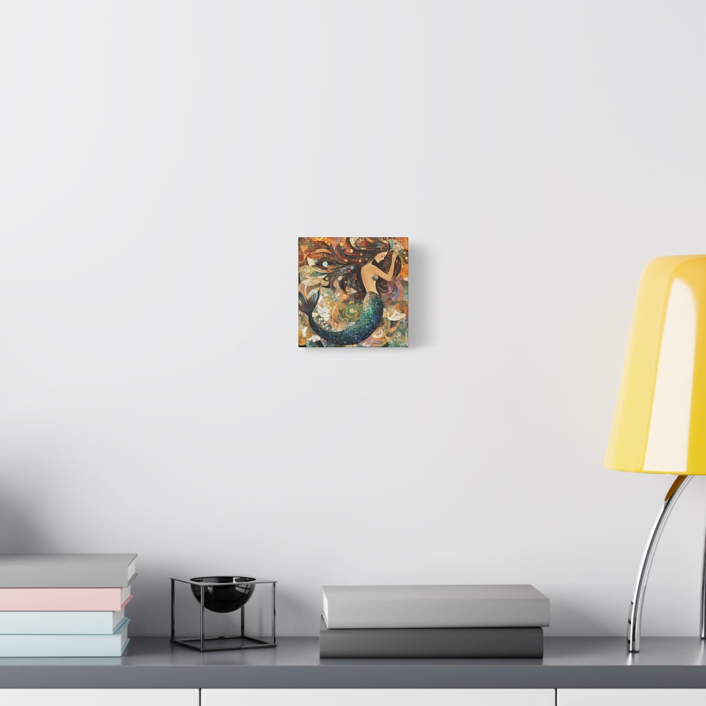 Mermaid Art Print, Canvas Wall Decor, Ocean-Themed Home Decor, Unique Gift for Mermaid Lovers, Nautical Wall Art, Coastal Decor