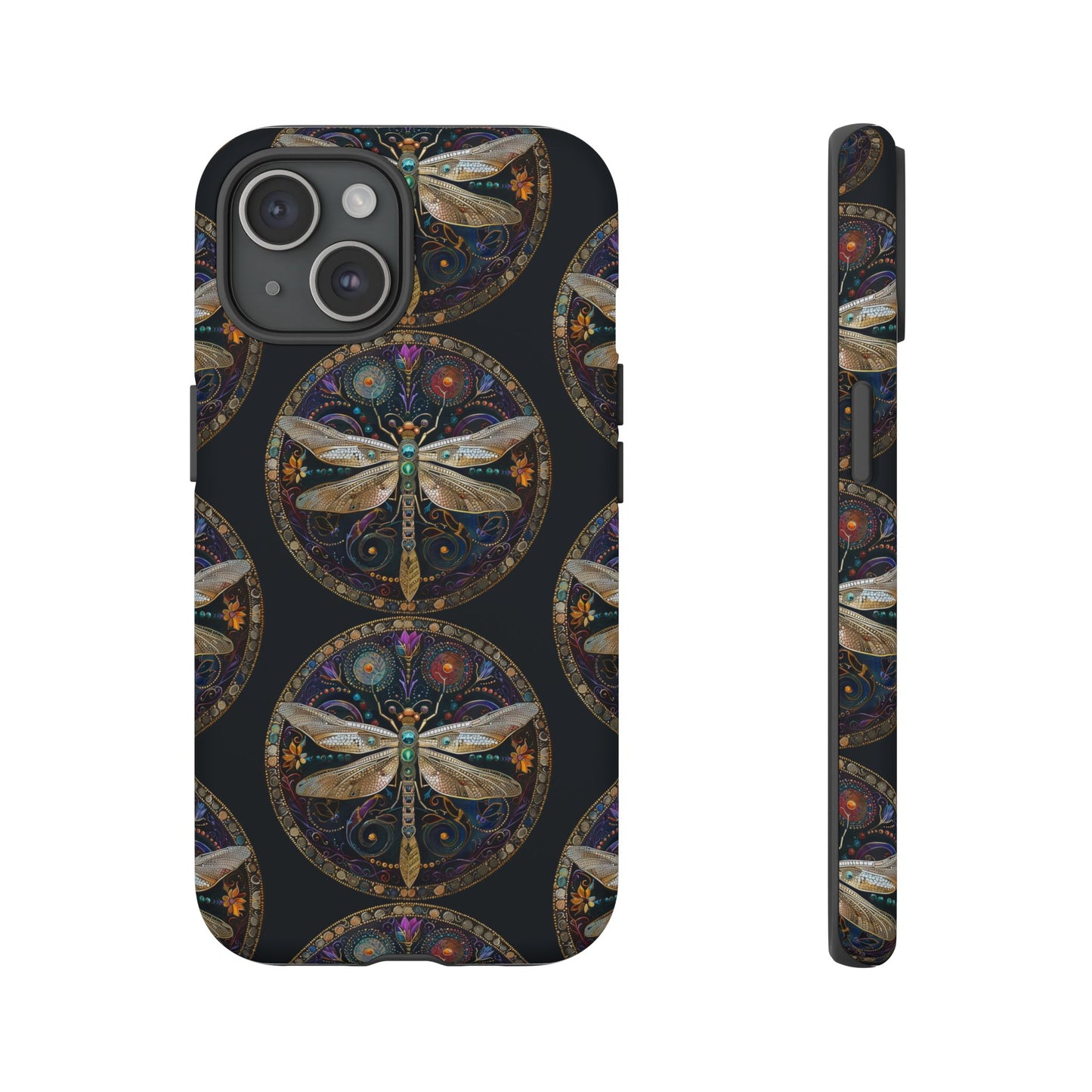 Dragonfly Phone Case, Tough Phone Cover, Artistic Cell Phone Accessory, Gift for Nature Lovers, Unique Phone Protector