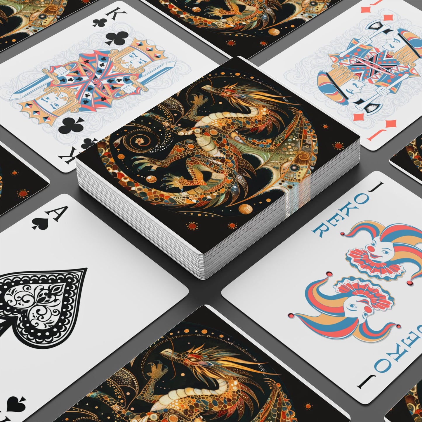 Dragon Poker Playing Cards