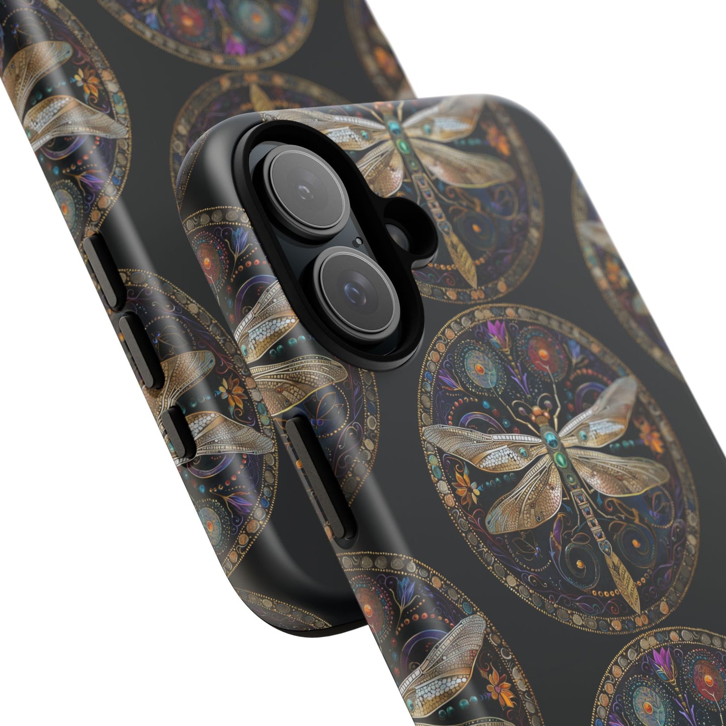 Dragonfly Phone Case, Tough Phone Cover, Artistic Cell Phone Accessory, Gift for Nature Lovers, Unique Phone Protector