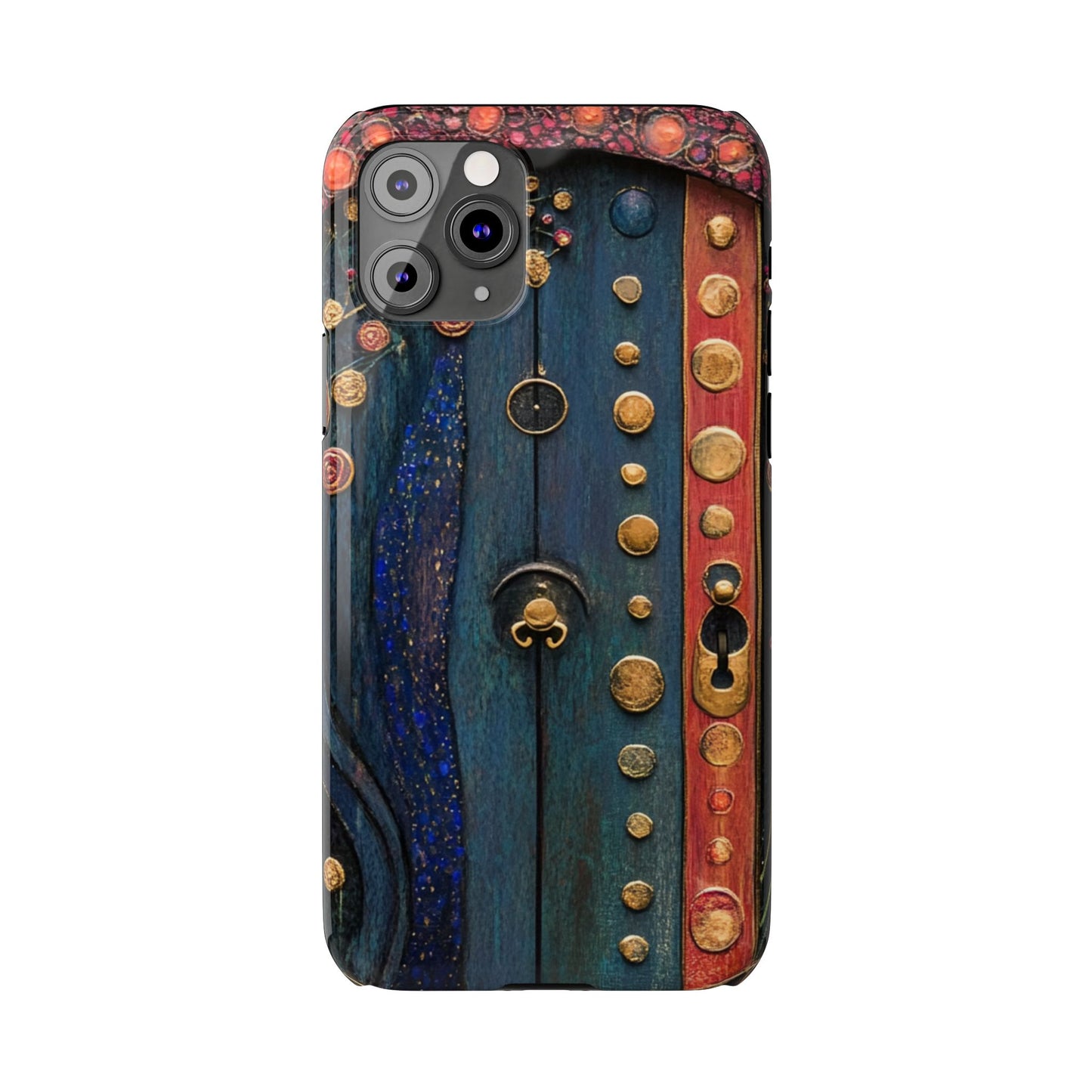 Fairy Door Artistic Slim Phone Cases, Unique Phone Cover, Gift for Art Lovers, Decorative Case, Phone Accessory