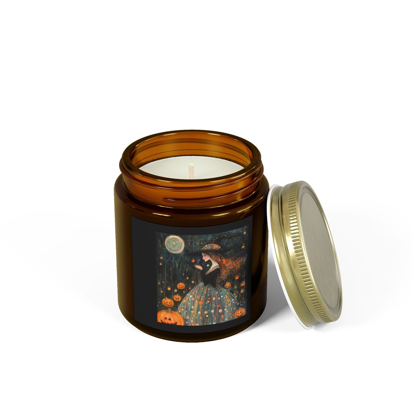 Halloween Witch Scented Candles, Cozy Home Decor, Aromatherapy Gifts, Fall Fragrance, Relaxation Candles, Halloween Party Decor