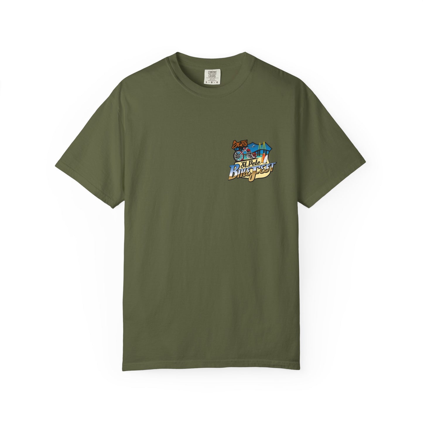 St Pete FL Bike Fest Vintage-Style Unisex T-Shirt | Beach Vibes | Retro Apparel | Gift for Beach Lovers | Summer Fashion | Graphic Tee