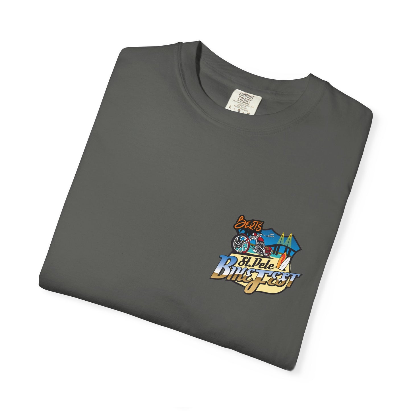 St Pete FL Bike Fest Vintage-Style Unisex T-Shirt | Beach Vibes | Retro Apparel | Gift for Beach Lovers | Summer Fashion | Graphic Tee