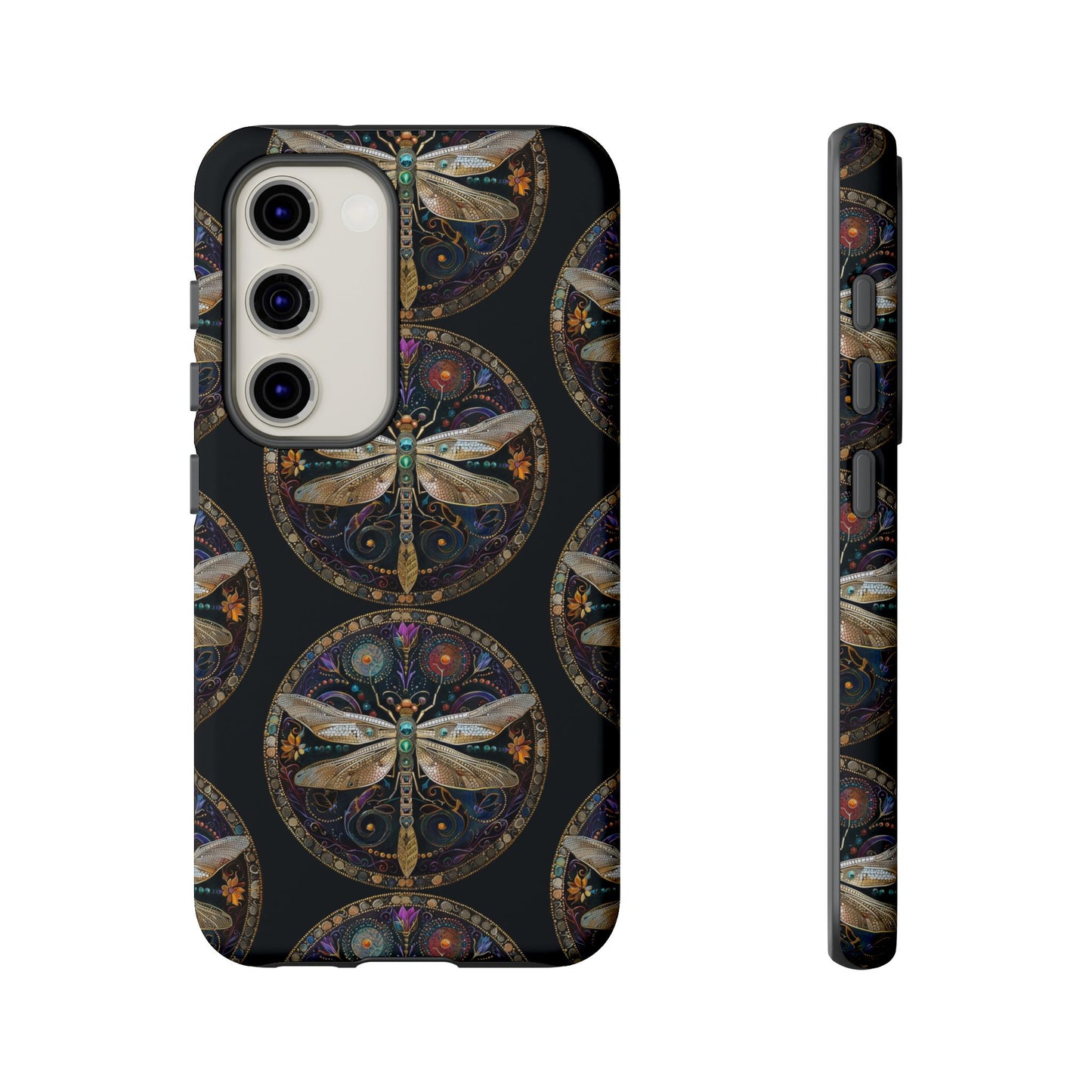 Dragonfly Phone Case, Tough Phone Cover, Artistic Cell Phone Accessory, Gift for Nature Lovers, Unique Phone Protector