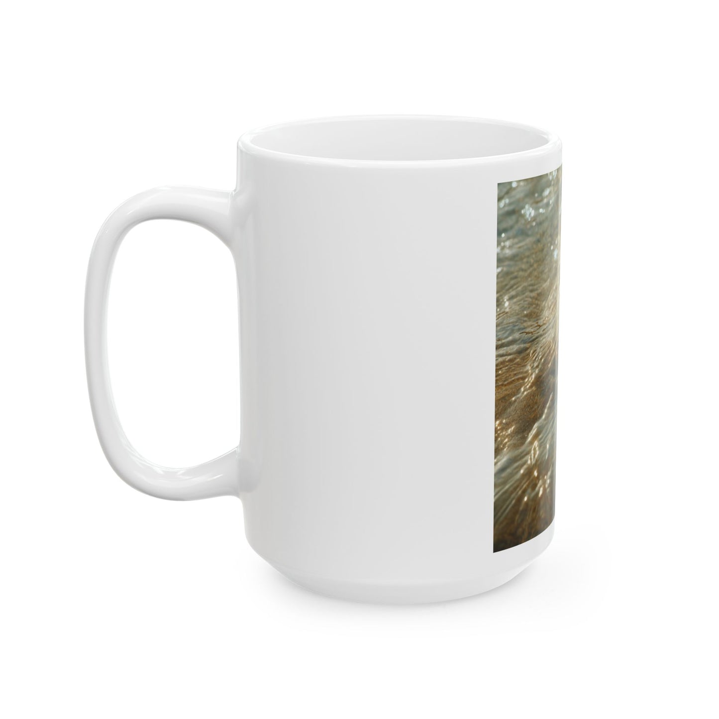Positivity Ceramic Mug, Meditation Mug, Nature Lovers Gift, Spiritual Coffee Cup, Eco-Friendly Drinkware