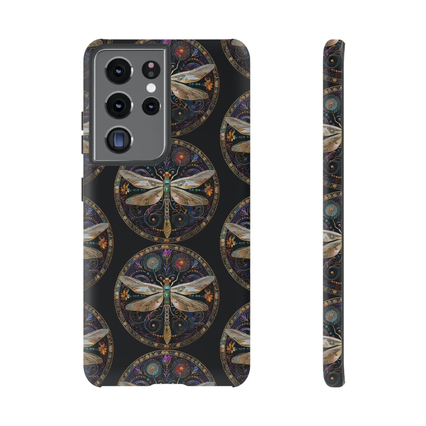 Dragonfly Phone Case, Tough Phone Cover, Artistic Cell Phone Accessory, Gift for Nature Lovers, Unique Phone Protector