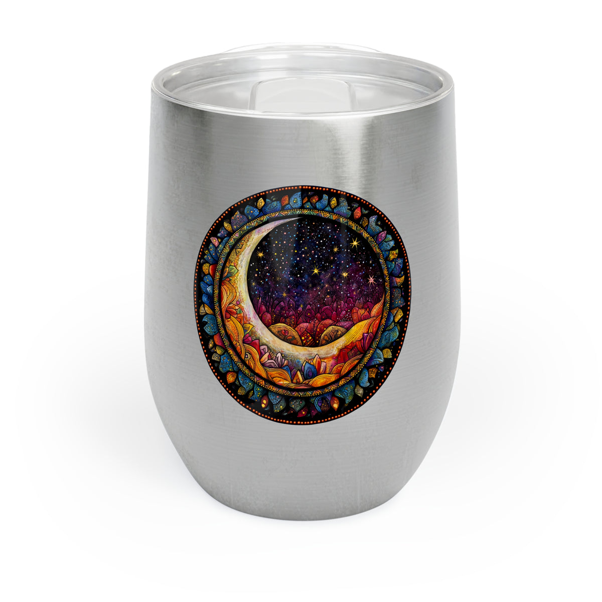 Boho Moon Chill Wine Tumbler