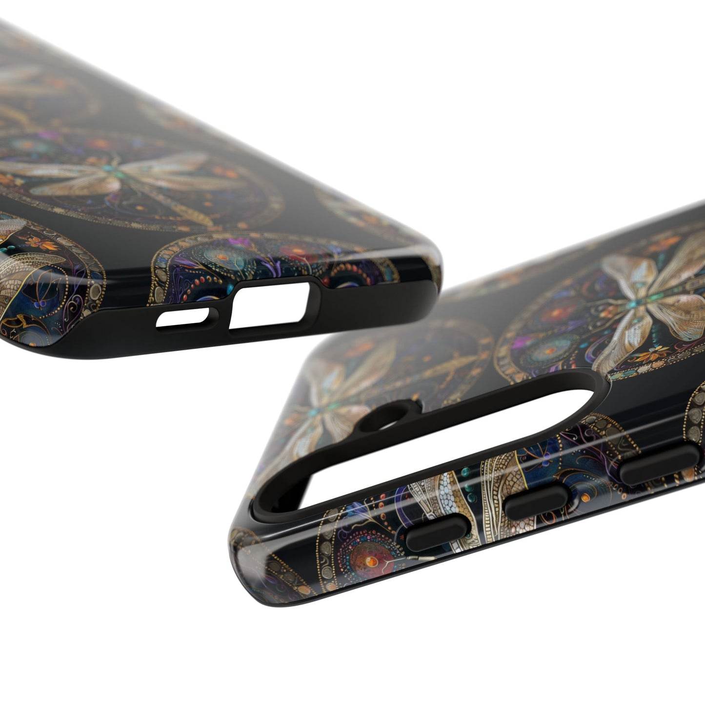 Dragonfly Phone Case, Tough Phone Cover, Artistic Cell Phone Accessory, Gift for Nature Lovers, Unique Phone Protector