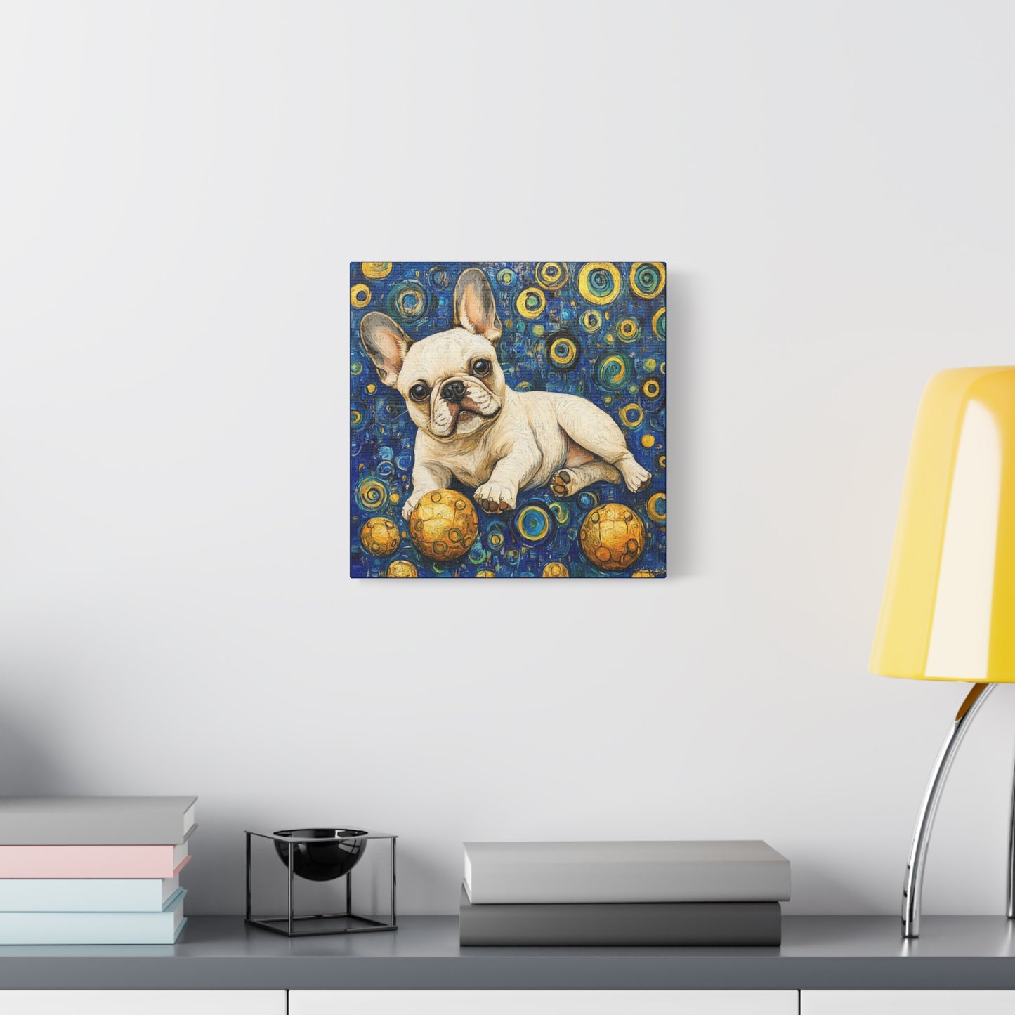 French Bulldog Matte Canvas, Stretched, Bodhi Pets