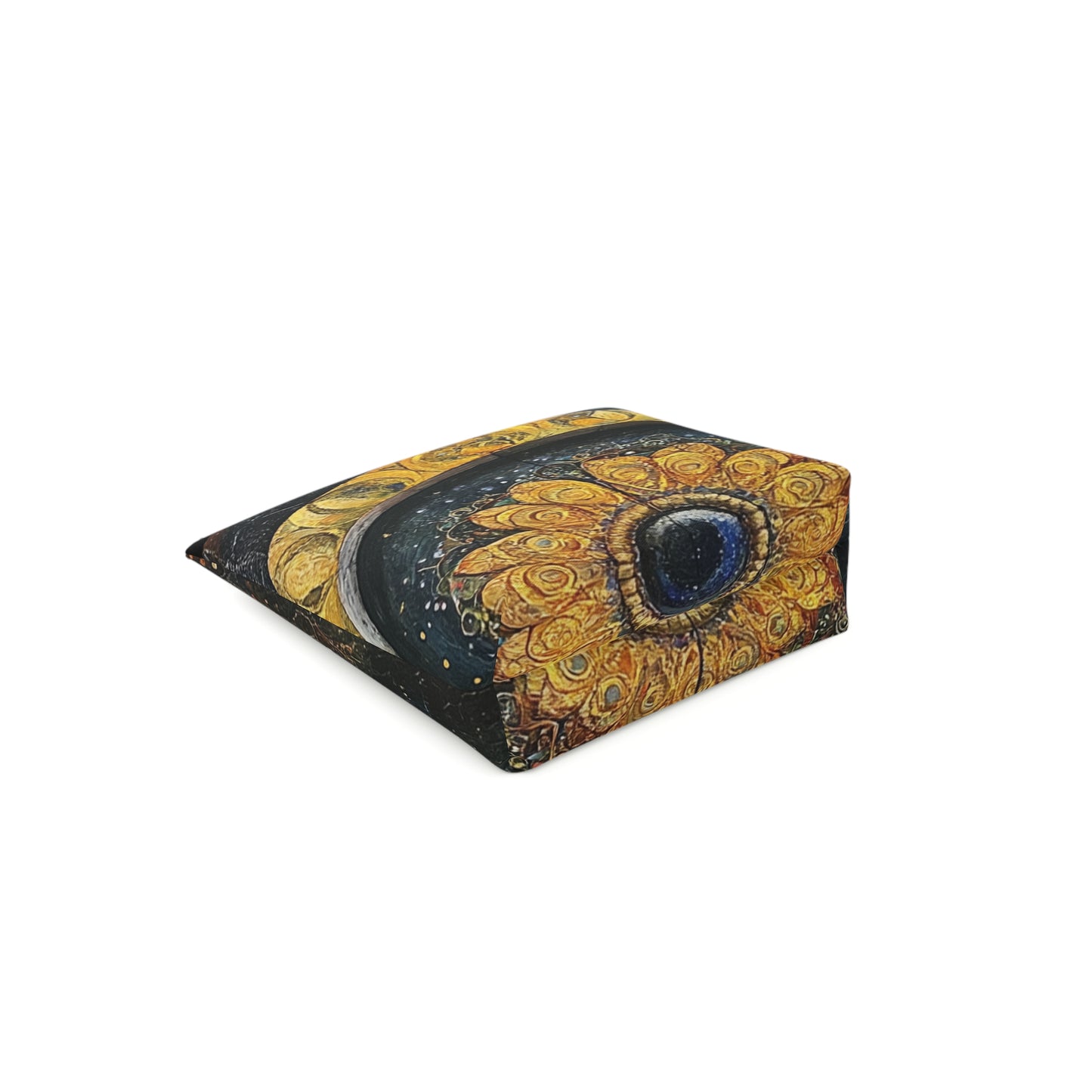Bohemian Cotton Cosmetic Bag | Spiritual Makeup Pouch | Travel Organizer | Festival Accessory | Earthy Floral Design