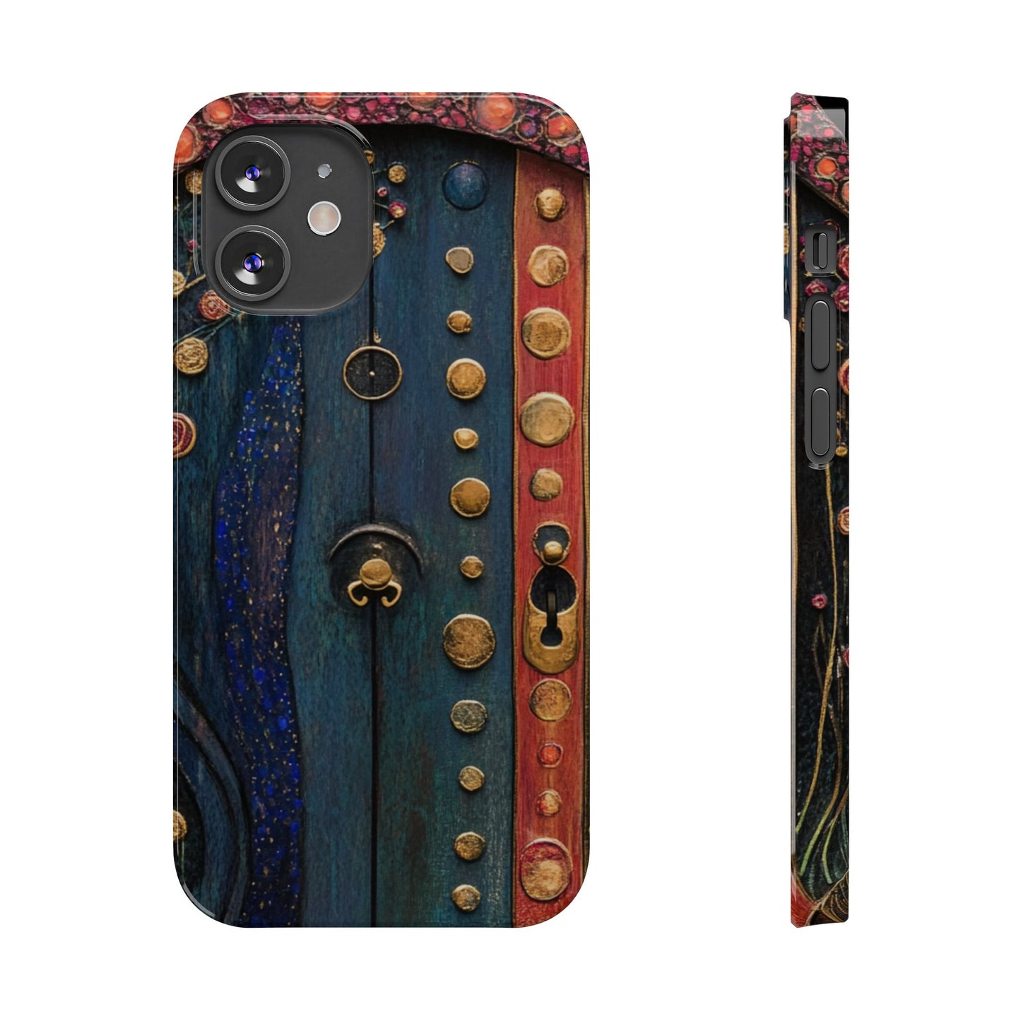 Fairy Door Artistic Slim Phone Cases, Unique Phone Cover, Gift for Art Lovers, Decorative Case, Phone Accessory