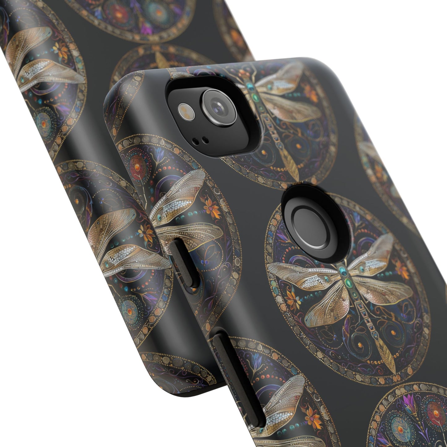 Dragonfly Phone Case, Tough Phone Cover, Artistic Cell Phone Accessory, Gift for Nature Lovers, Unique Phone Protector