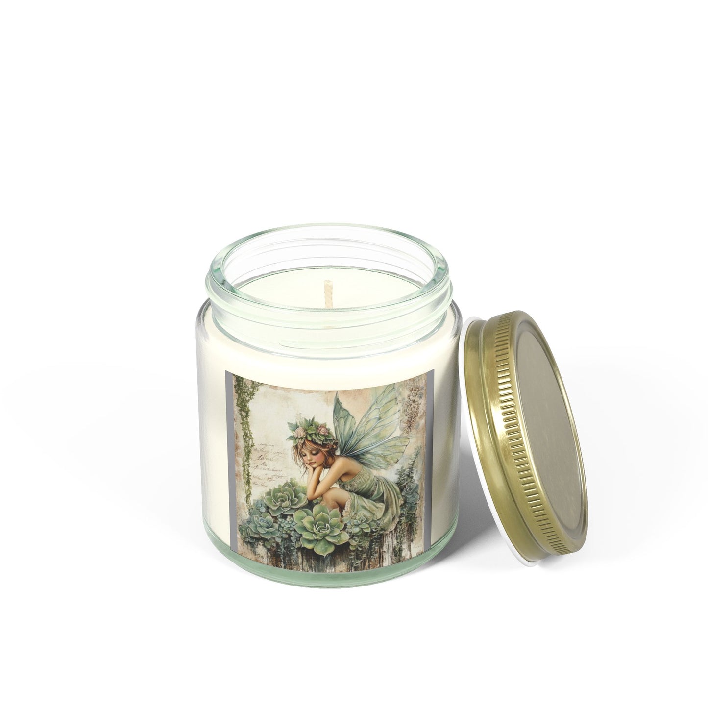 Enchanting Fairy Scented Candles - Coconut Apricot Wax (4oz, 9oz) | Aromatherapy Gifts, Home Decor, Self-Care