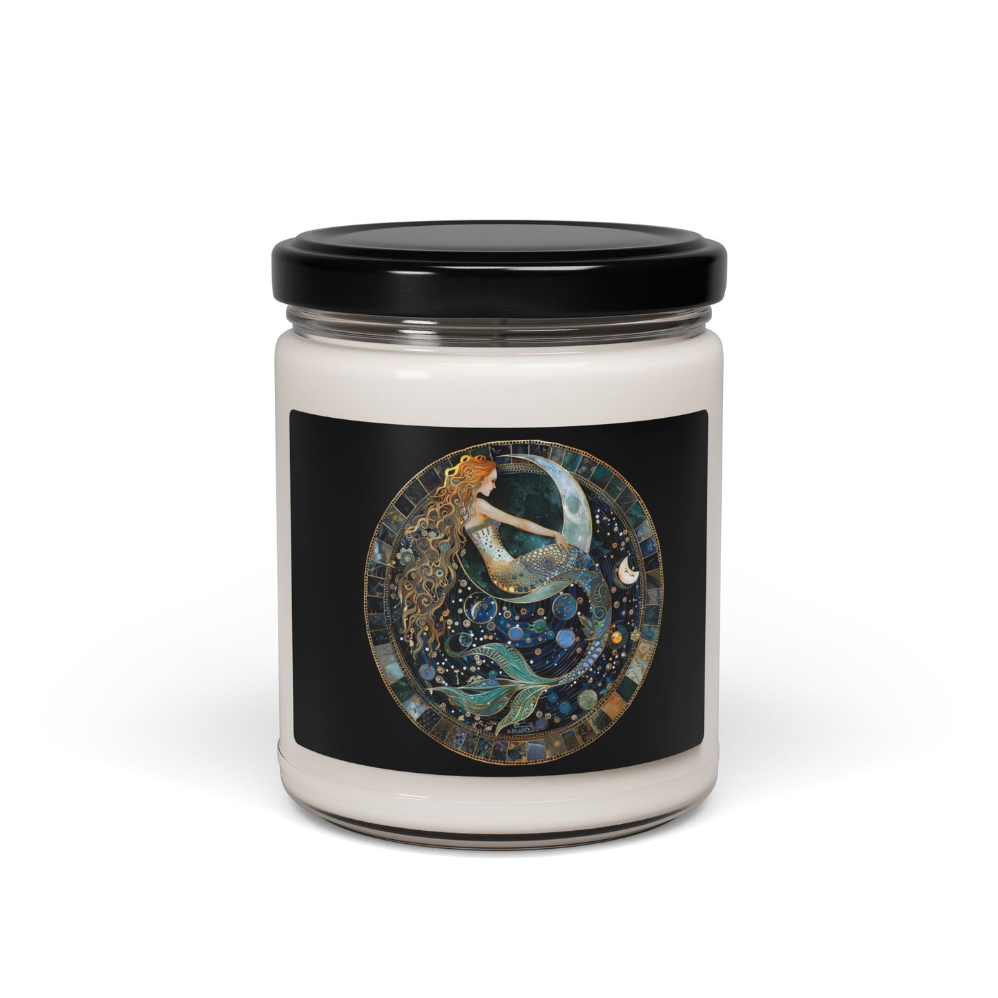 Oceanic Mermaid Scented Soy Candle | Calming Aromatherapy, Home Decor, Gift for Her, Relaxation, Birthday, Housewarming