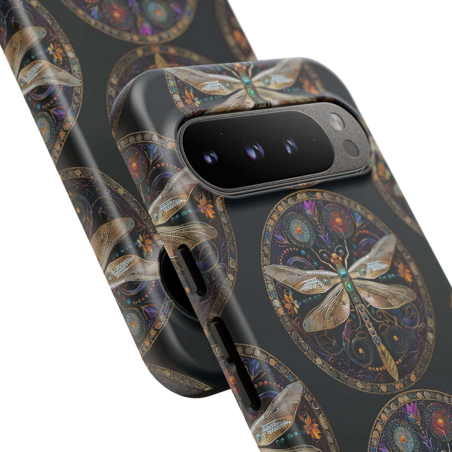Dragonfly Phone Case, Tough Phone Cover, Artistic Cell Phone Accessory, Gift for Nature Lovers, Unique Phone Protector
